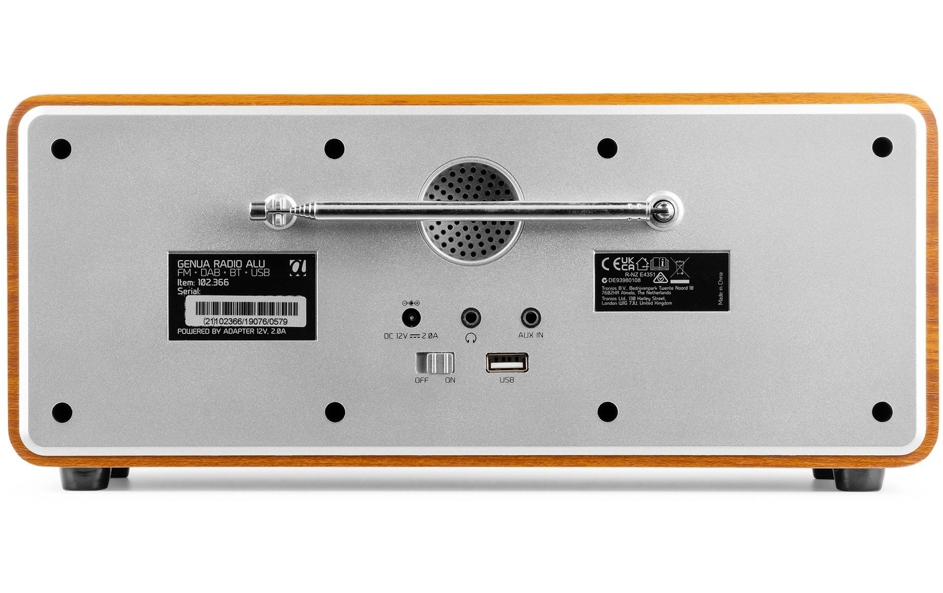 AUDIZIO Digitalradio (DAB+) »Genua«, (Digitalradio (DAB+)-FM-Tuner)