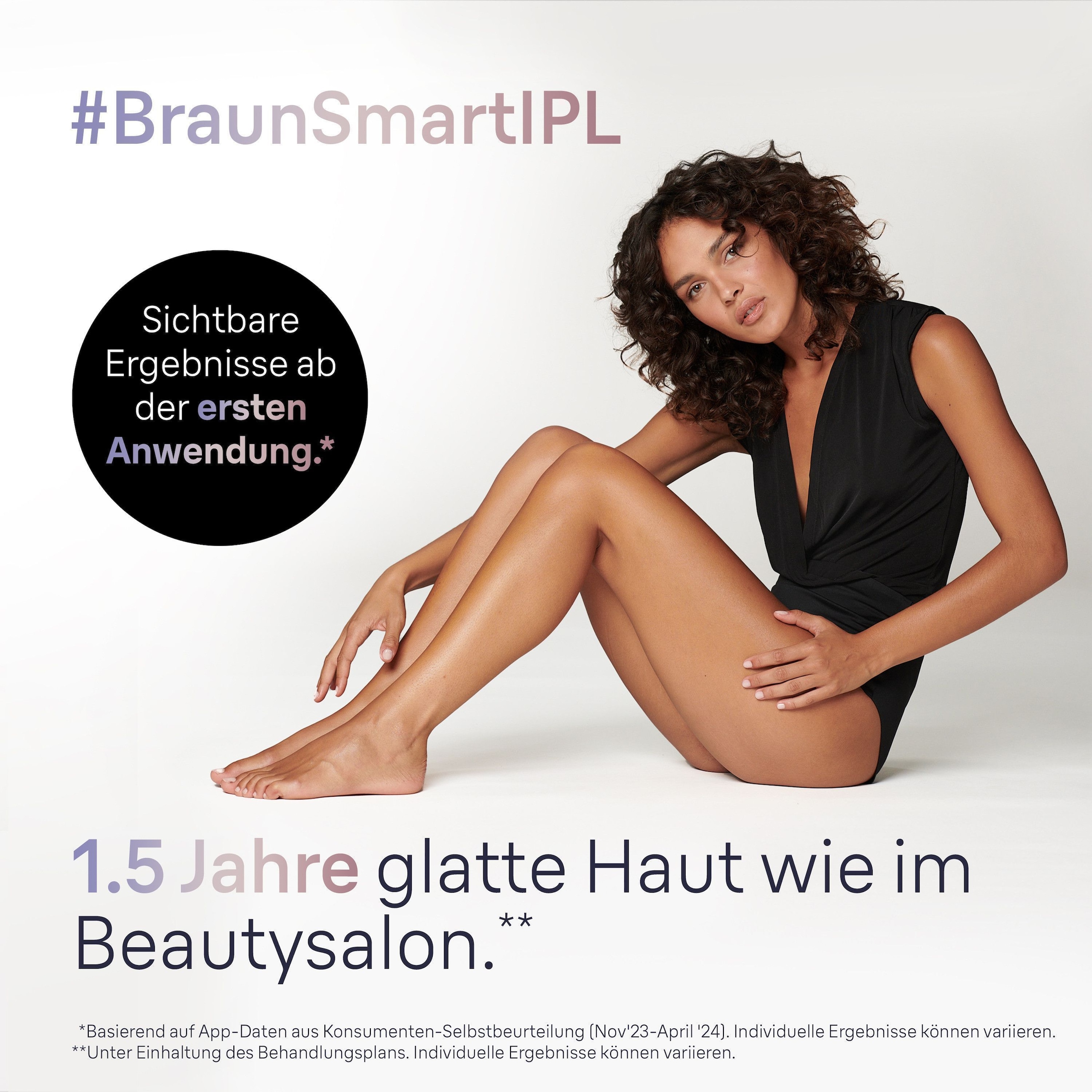 Braun IPL-Haarentferner »Smart Skin i·expert PL7147«, 2 Aufsätze für Gesicht & Körper, Venus Rasierer & Aufbewahrungstasche