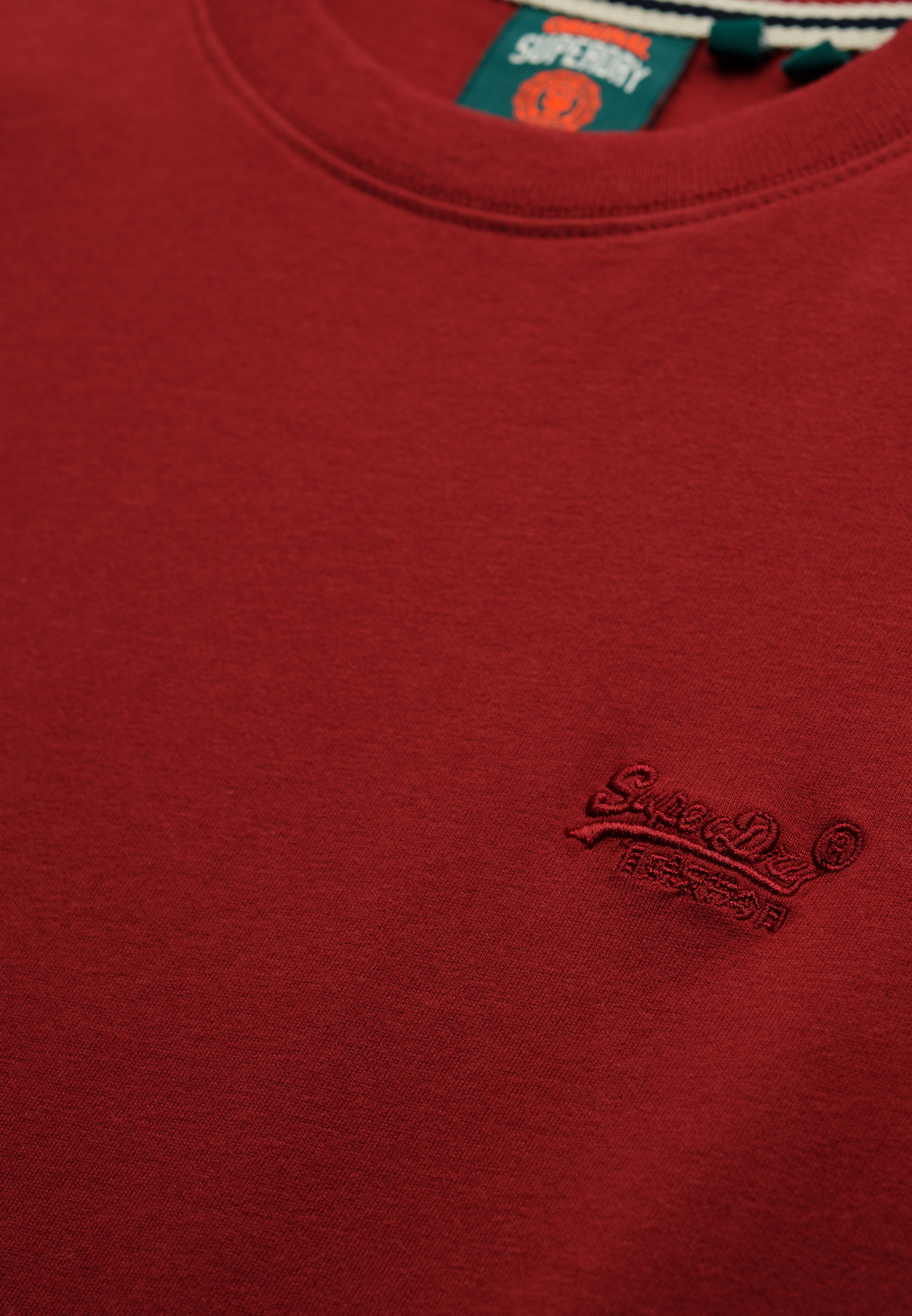 Superdry Rundhalsshirt »ESSENTIAL LOGO EMB TEE«