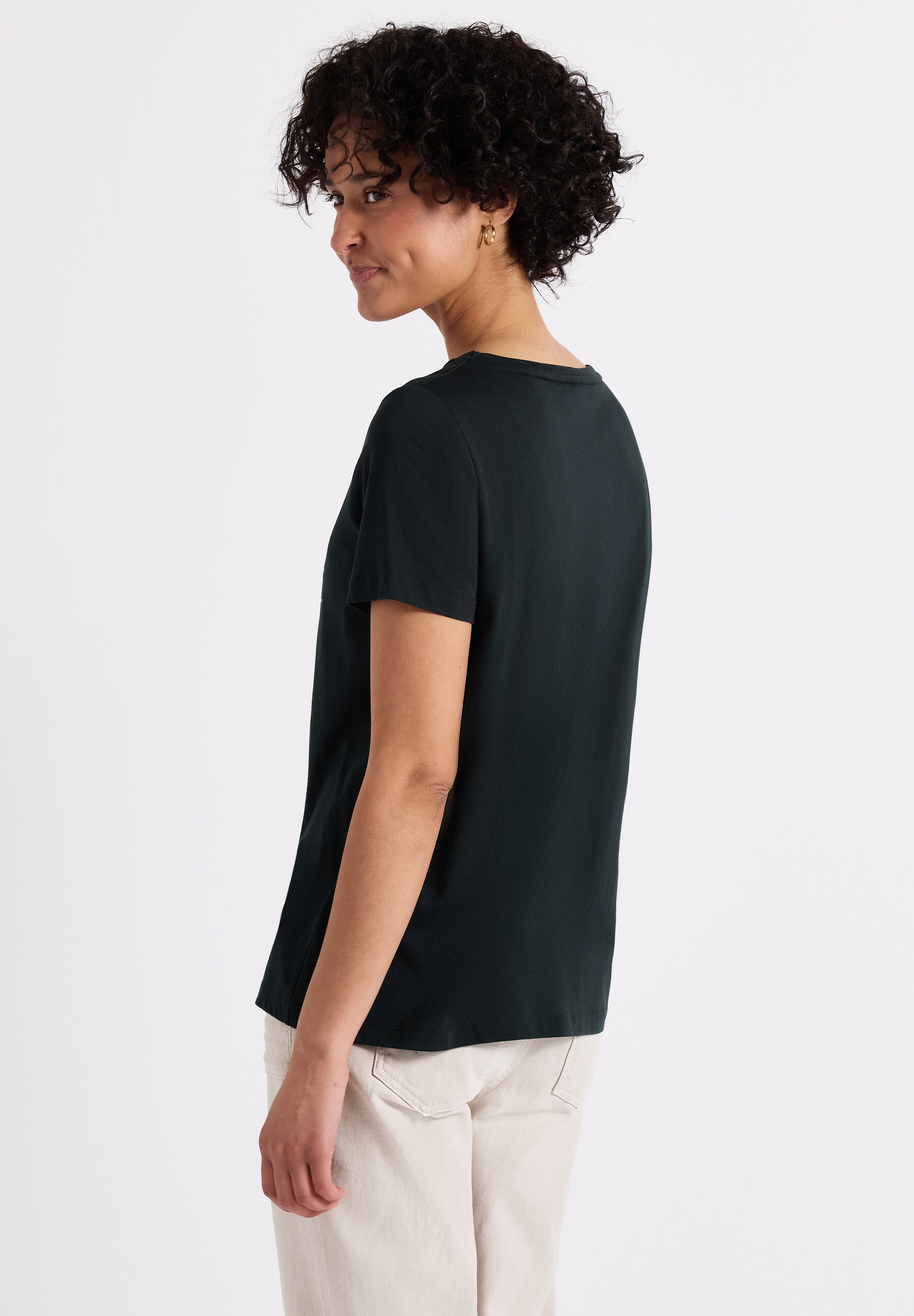 STREET ONE T-Shirt, mit Wording Artwork