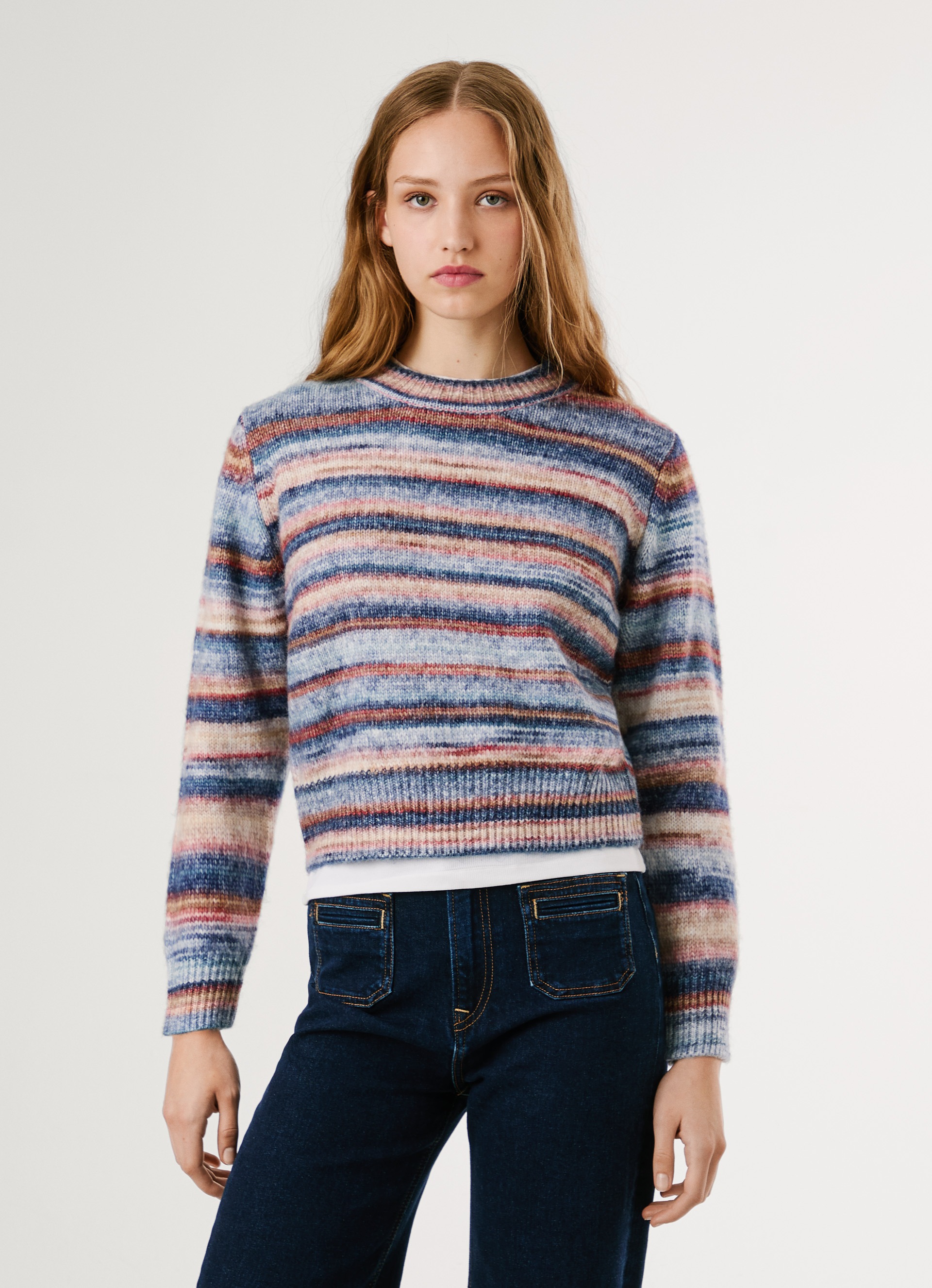 Pepe Jeans Strickpullover »CELESTE CREW«, mit Rundhals