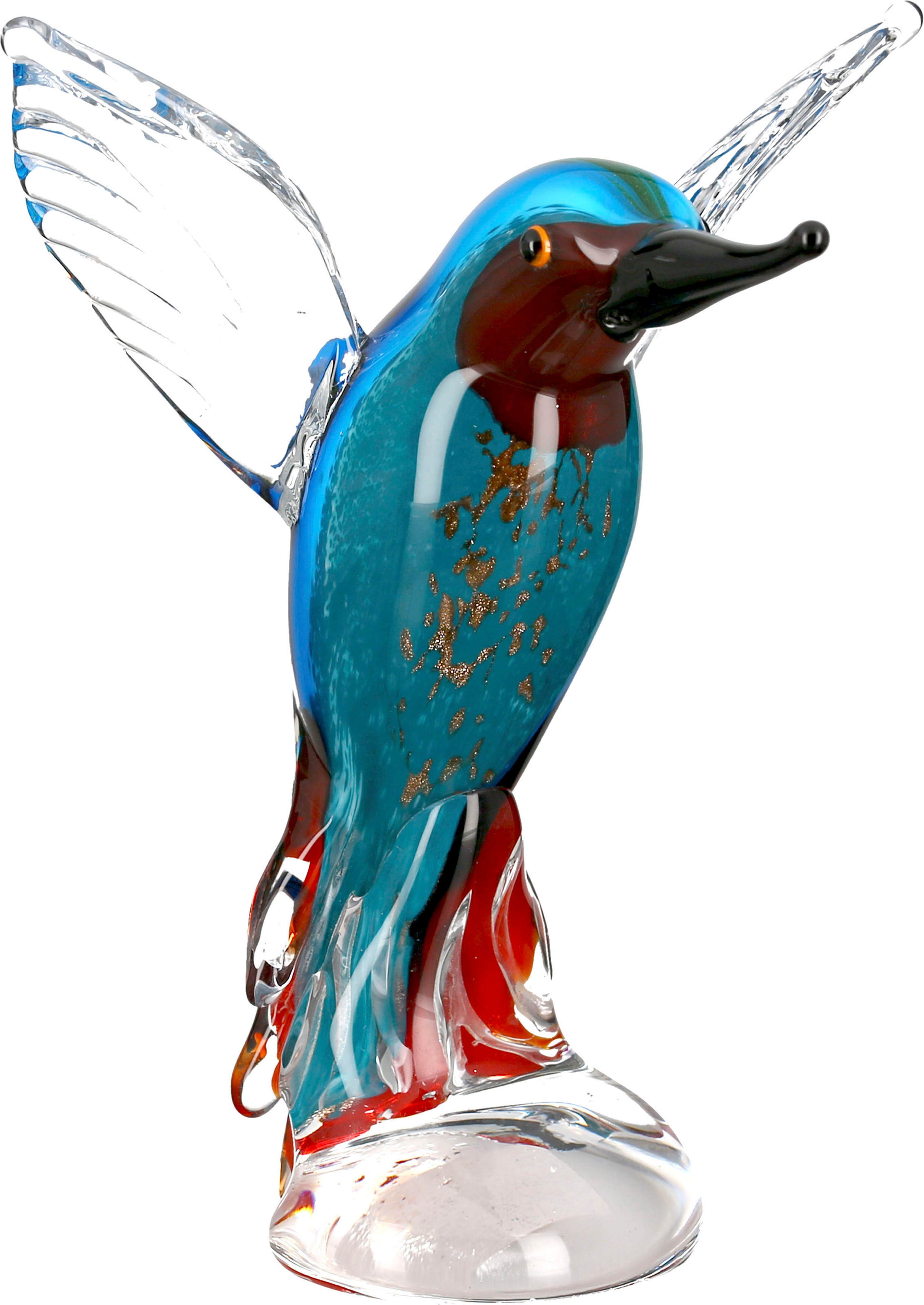 Casablanca By Gilde Blau Wanddekoobjekt "Skulptur Eisvogel"