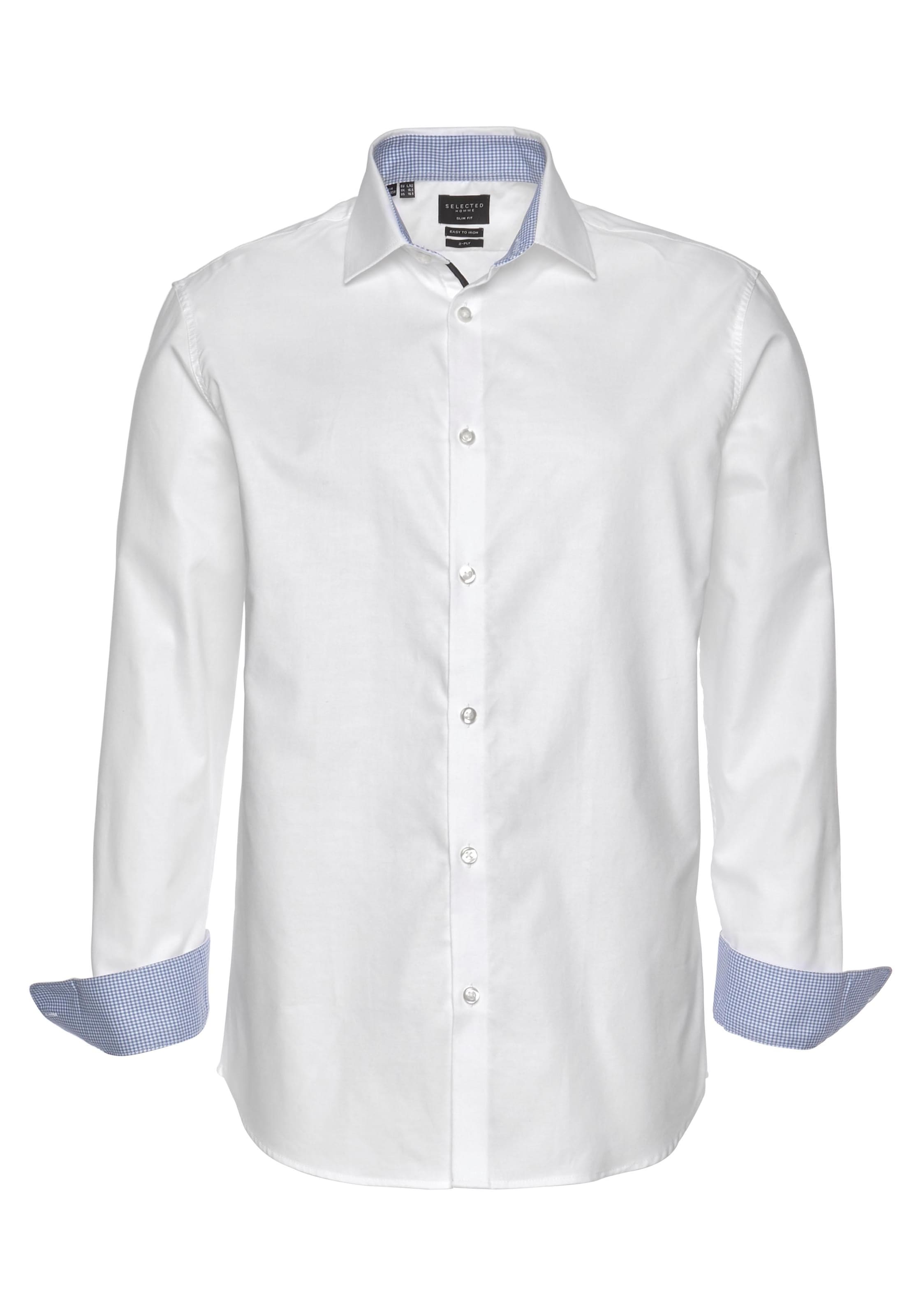 SELECTED HOMME Langarmhemd »SLHSLIMNEW-MARK SHIRT LS NOOS«