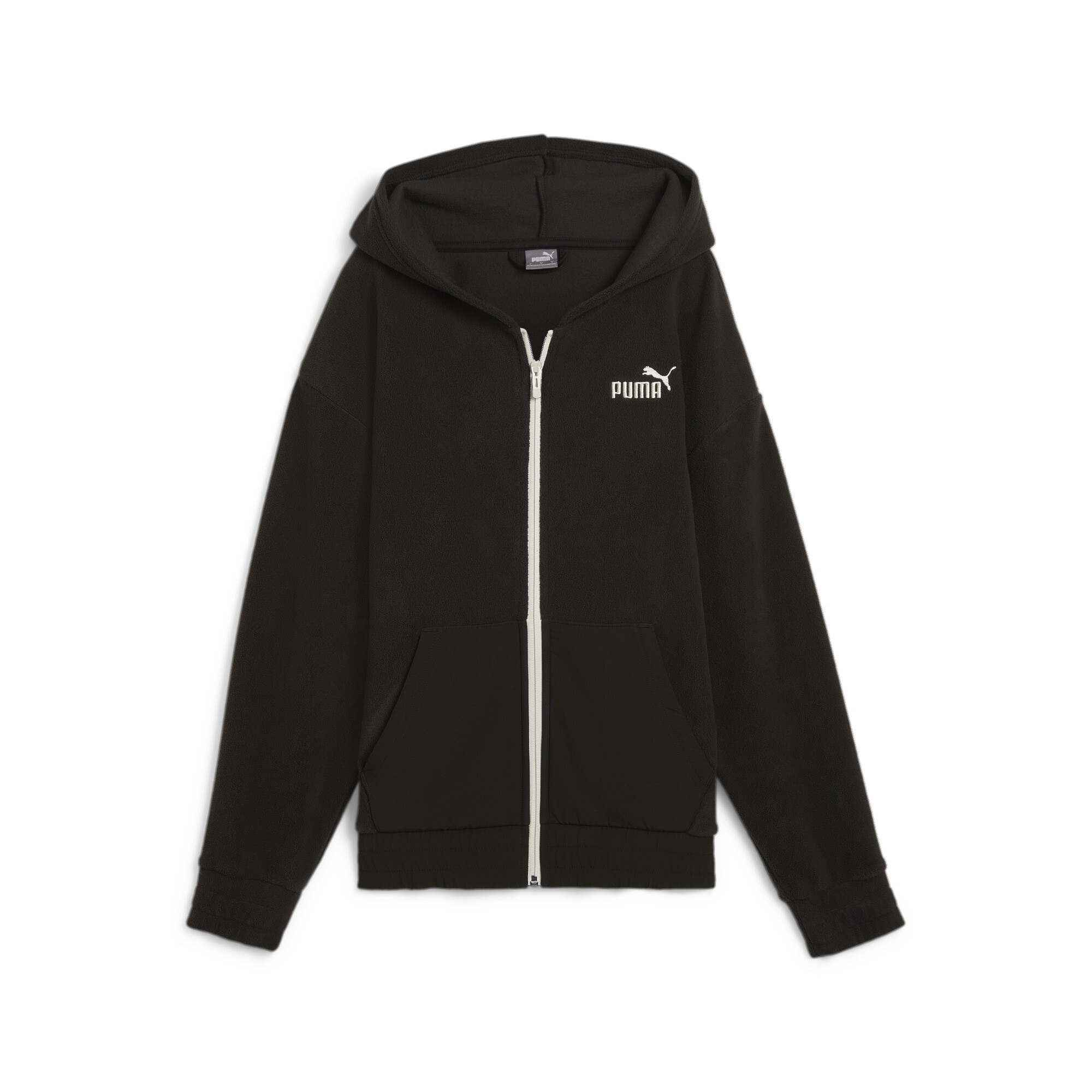 PUMA Kapuzensweatshirt »ESS ELEVATED WINTERIZED FZ HOODIE«, mit durchgehendem Reissverschluss, mit grosser Kängurutasche