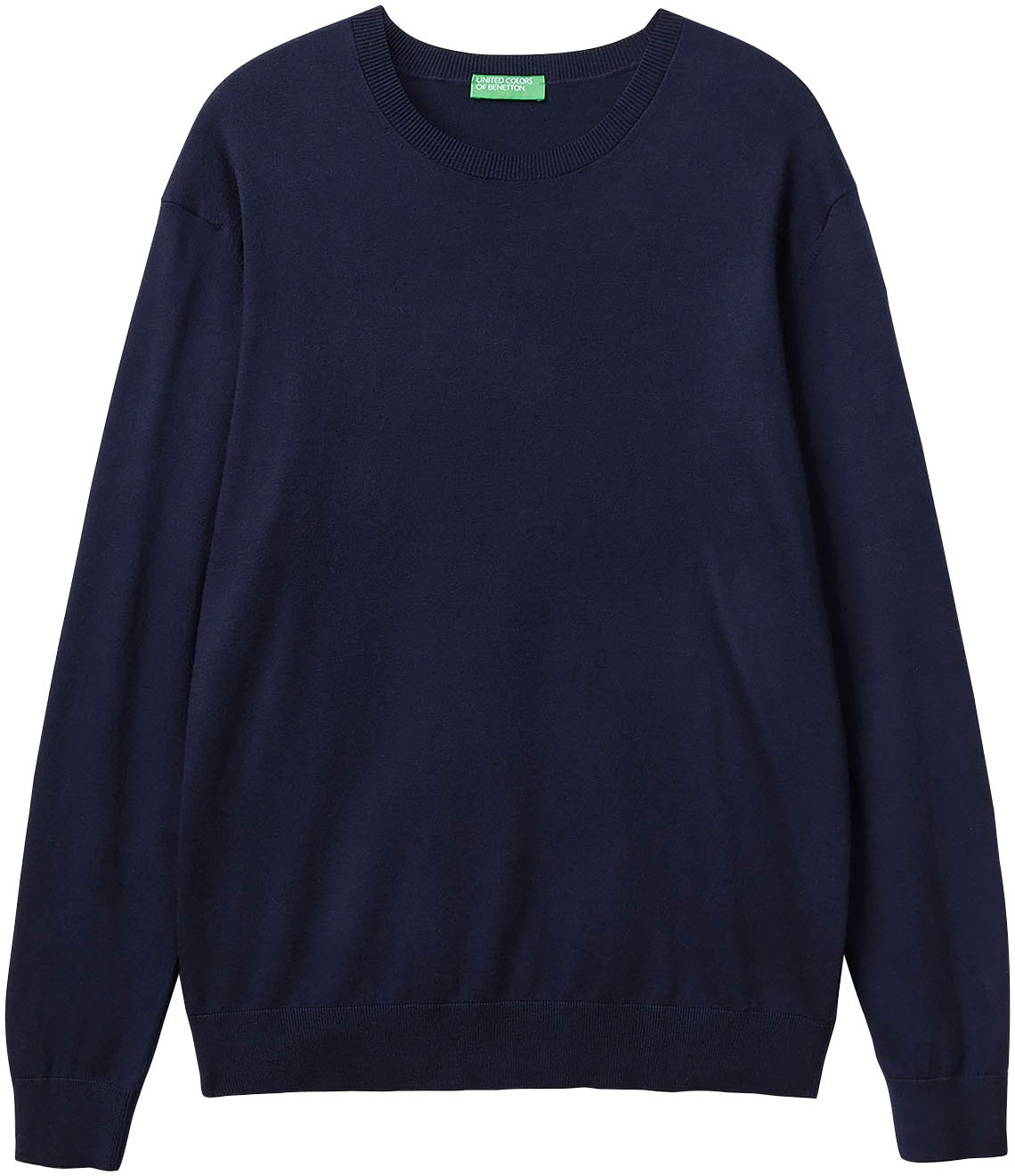 United Colors of Benetton Rundhalspullover, im cleanen Look