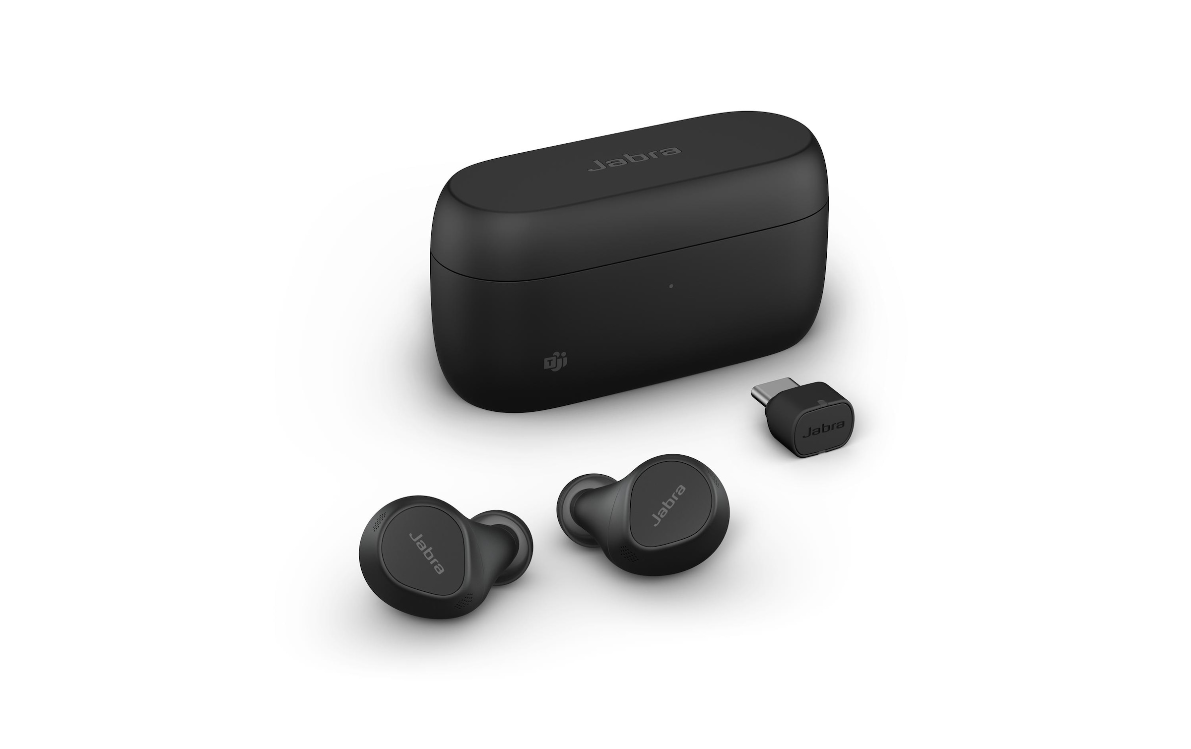 Jabra Headset »Evolve2 Buds MS USB-C«, Active Noise Cancelling (ANC)