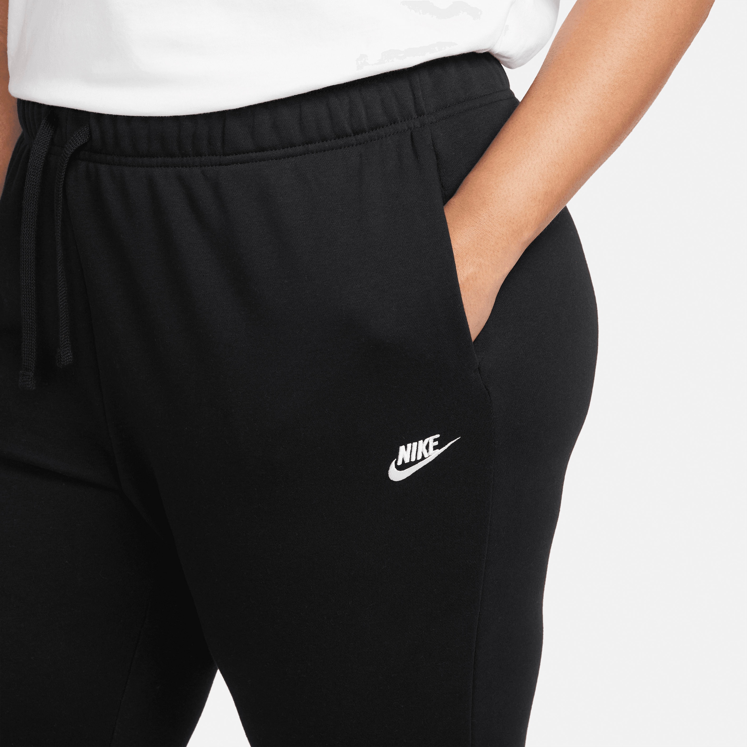 Nike Sportswear Jogginghose »Club Mid-Rise Women\'s Fleece Size)« online (Plus Joggers Schweiz bei Jelmoli-Versand kaufen