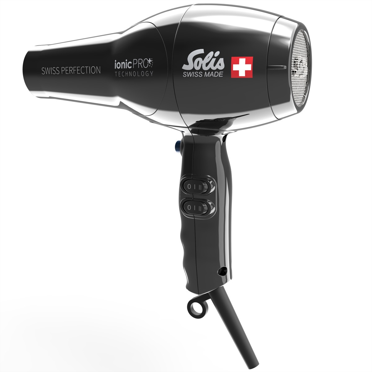 SOLIS OF SWITZERLAND Ionic-Haartrockner »Solis Haarföhn ionicPro 440, schwarz«