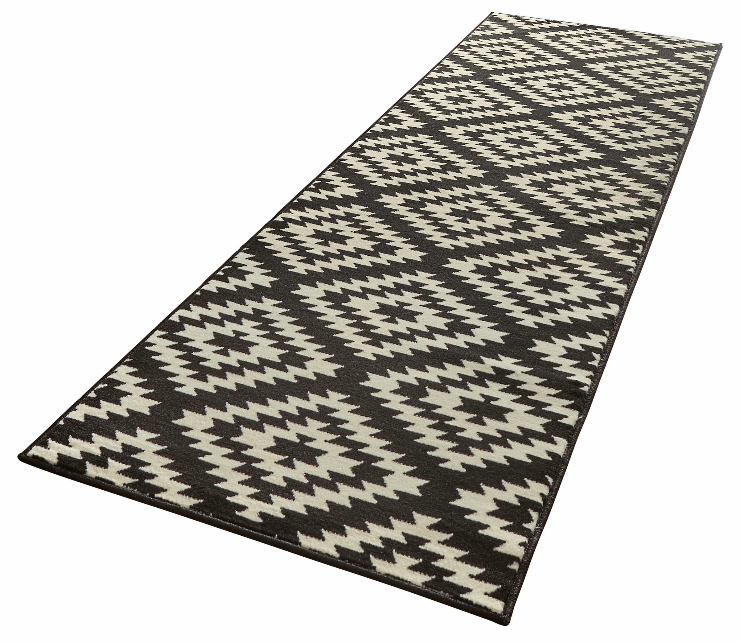 HANSE Home Läufer »Nordic«, rechteckig, 9 mm Höhe, Kurzflor, Raute, Teppich, Weich, Esszimmer, Kinderzimmer, Flur, Modern
