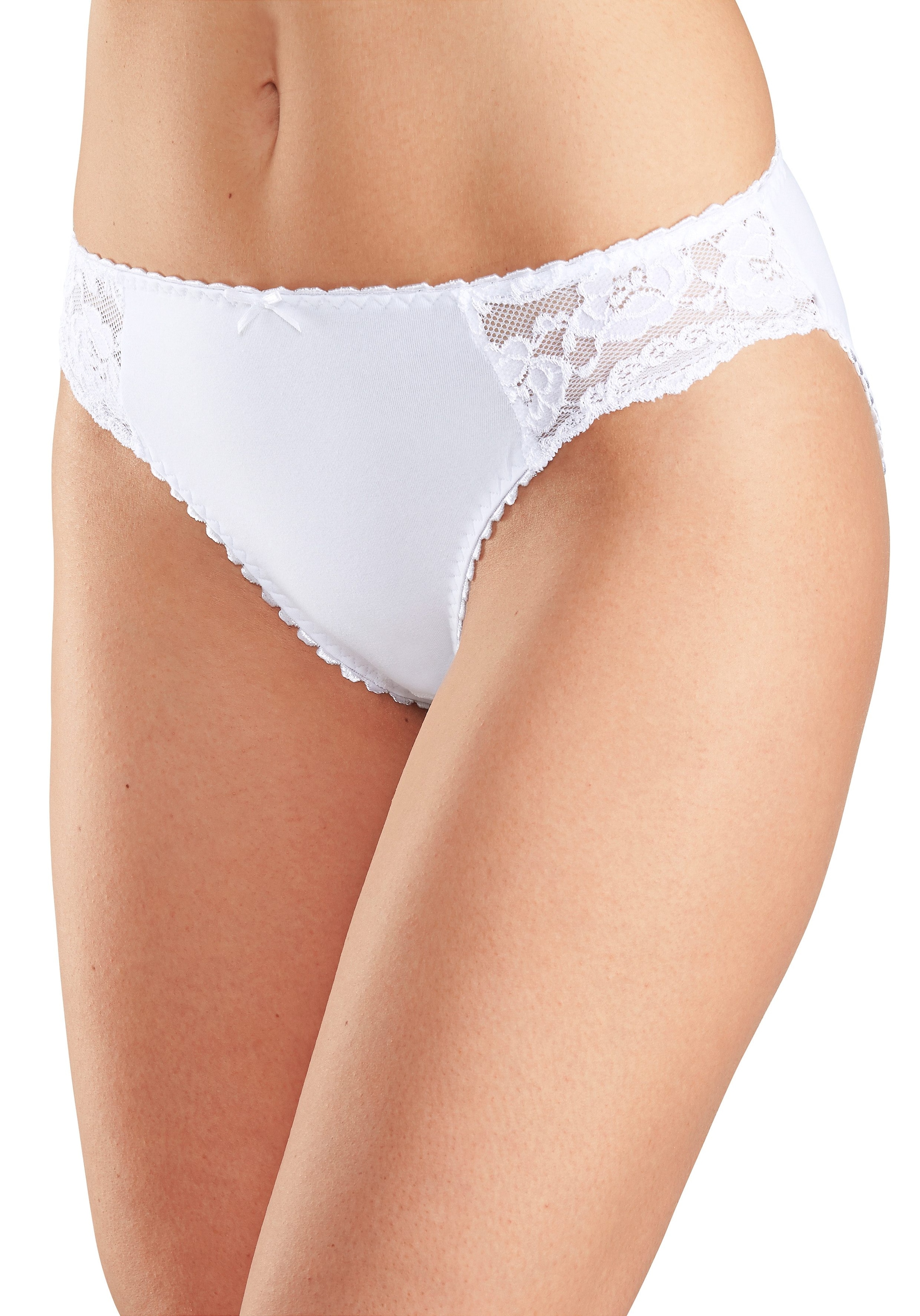 petite fleur Jazz-Pants Slips, (Packung, 6 St.), aus elastischer Baumwoll-Qualität