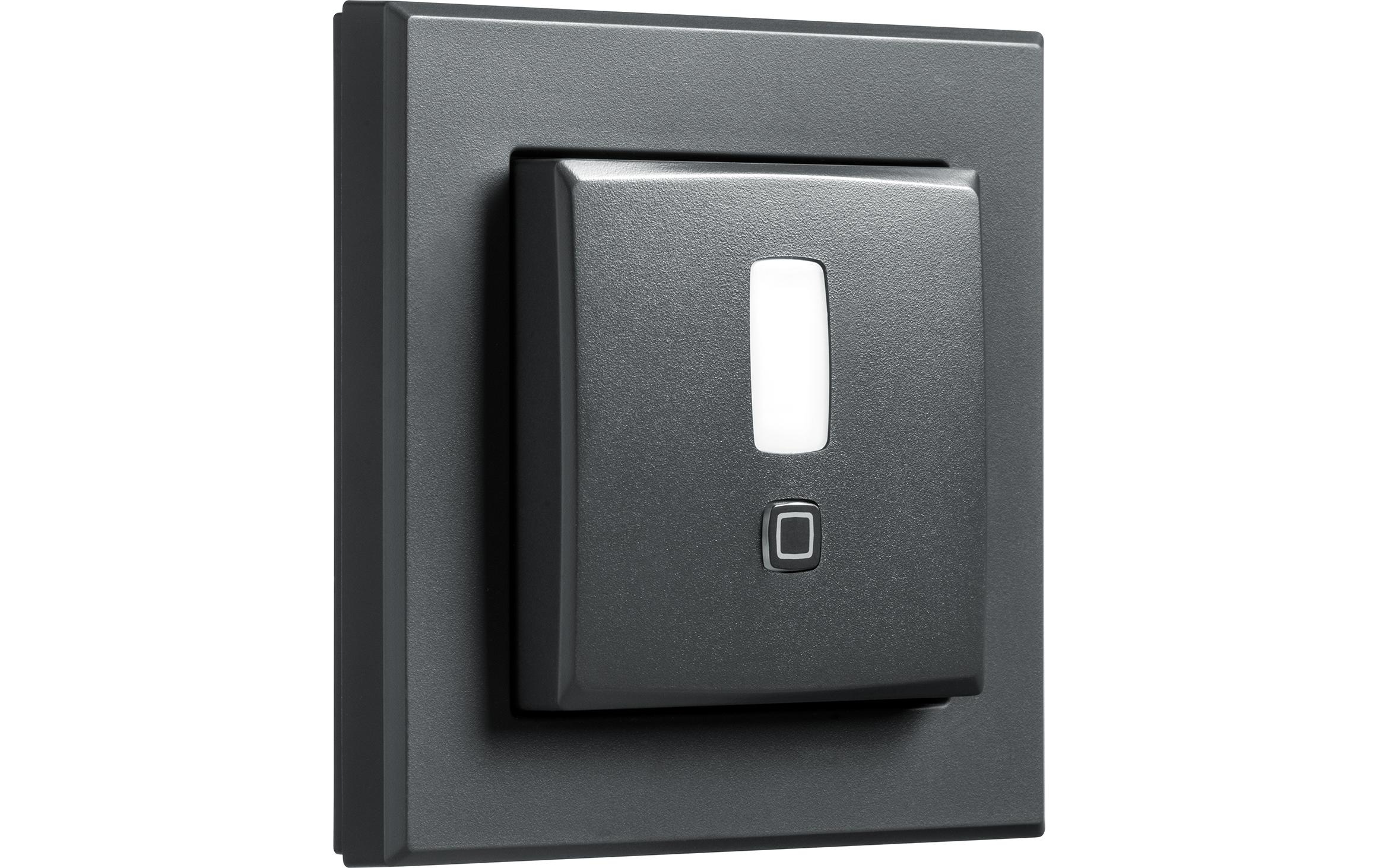 Homematic IP Smart-Home-Steuerelement »im WM55 Rahmen, Anthrazit«