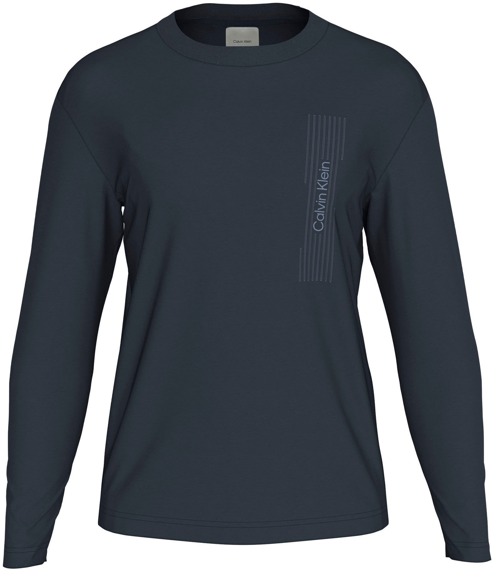 Calvin Klein Langarmshirt »HORIZONTAL LOGO LS T-SHIRT«, mit Logoprägung