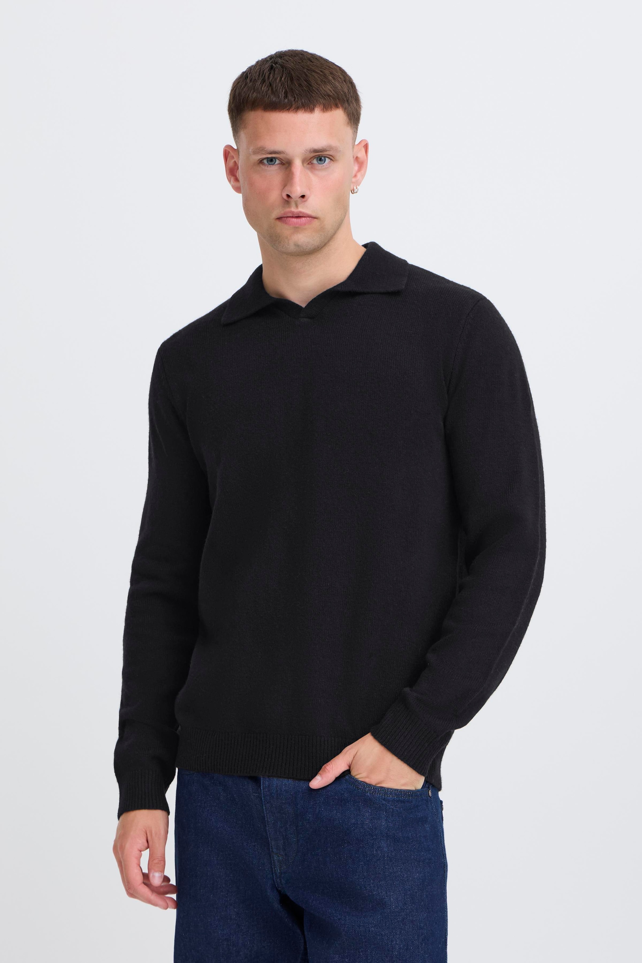 Blend Polokragenpullover »BHBRANKO POLO SPLITN.«
