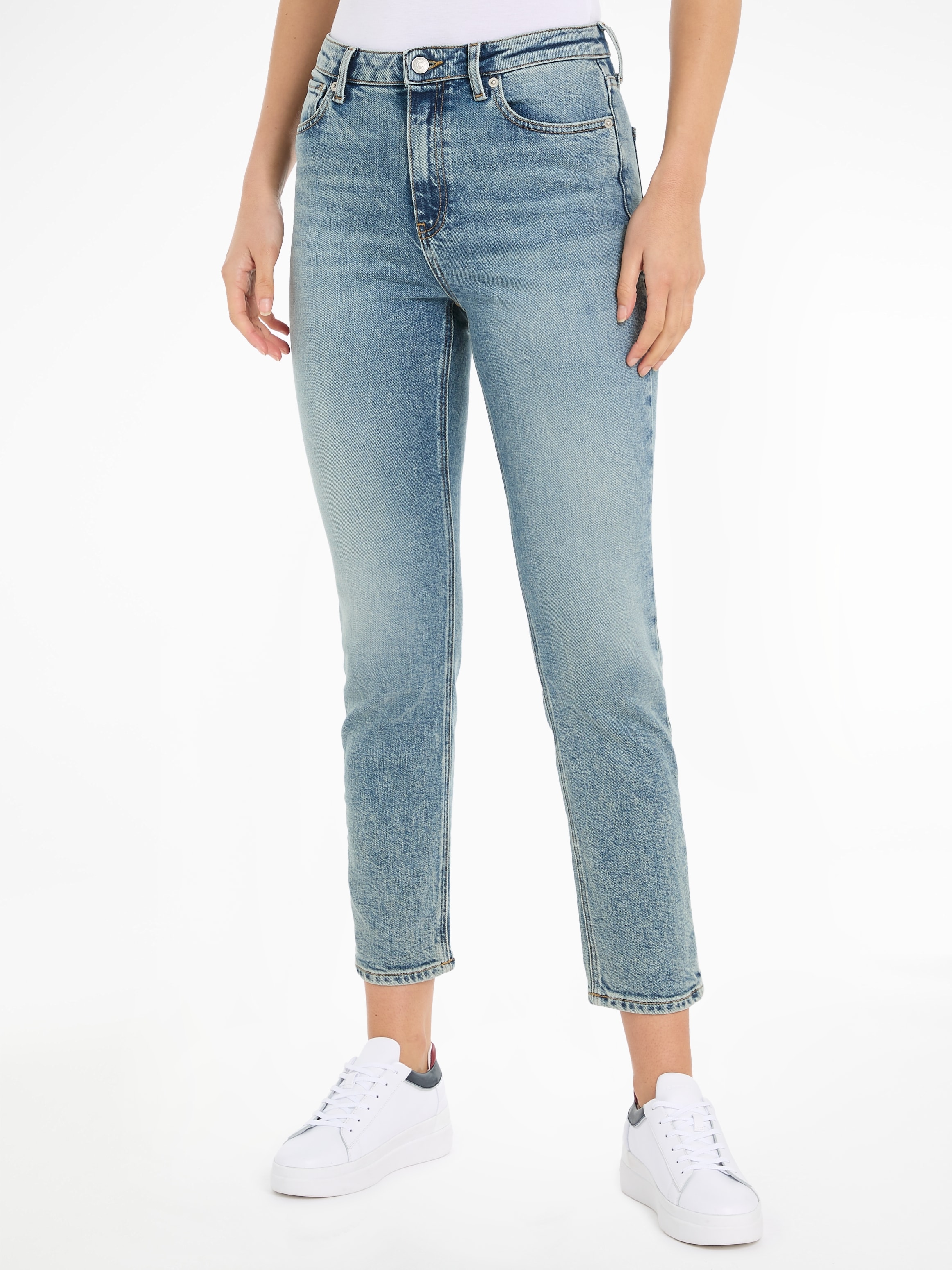 Schweiz Slim-fit-Jeans, Tommy Logotpatch Jelmoli-Versand online mit bei Hilfiger bestellen