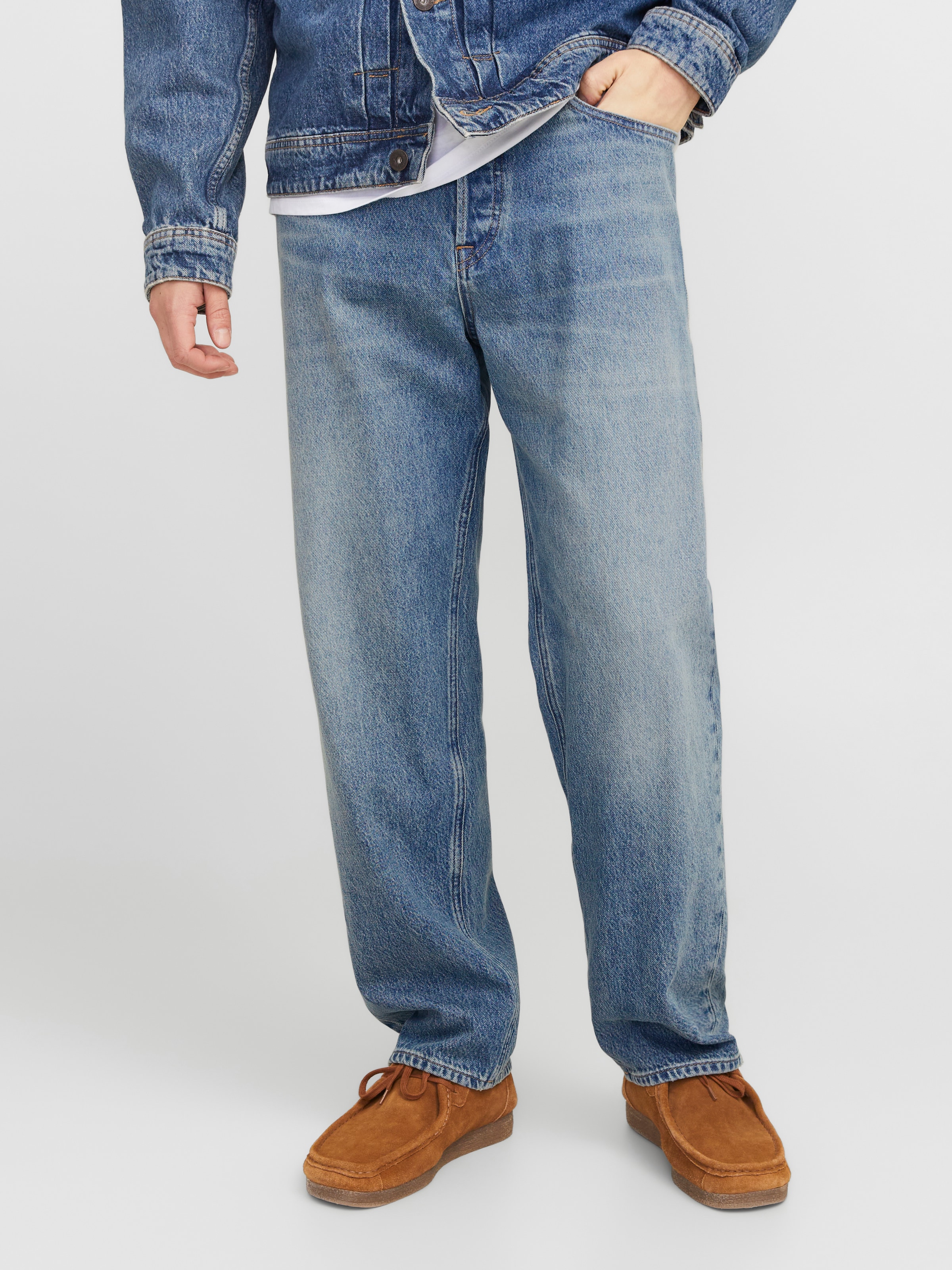 Jack & Jones Loose-fit-Jeans »JJIEDDIE JJORIGINAL MF 710«