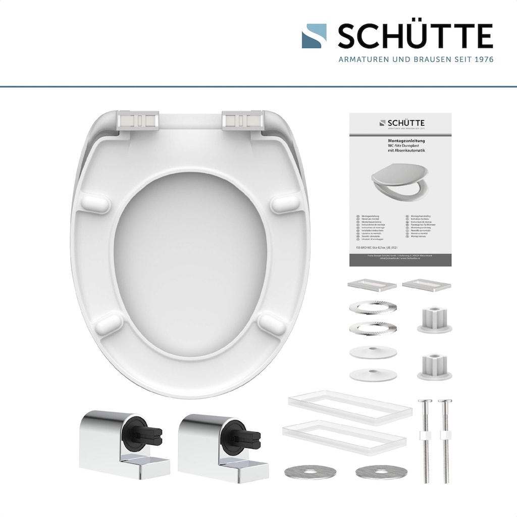 Schütte WC-Sitz »Industrial Grey«