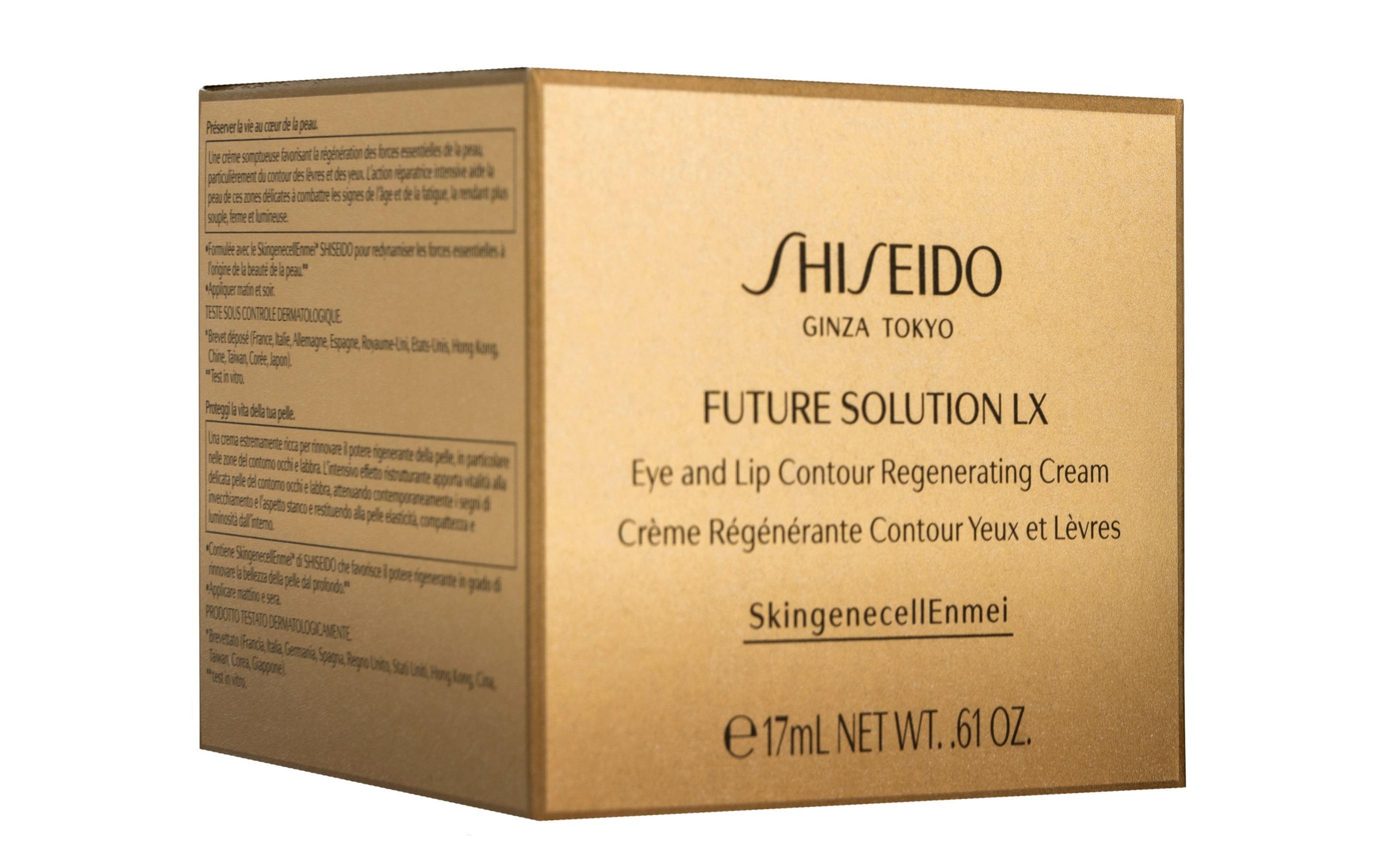 SHISEIDO Augencreme »& Lippen Future Solution LX 17 ml«, Premium Kosmetik