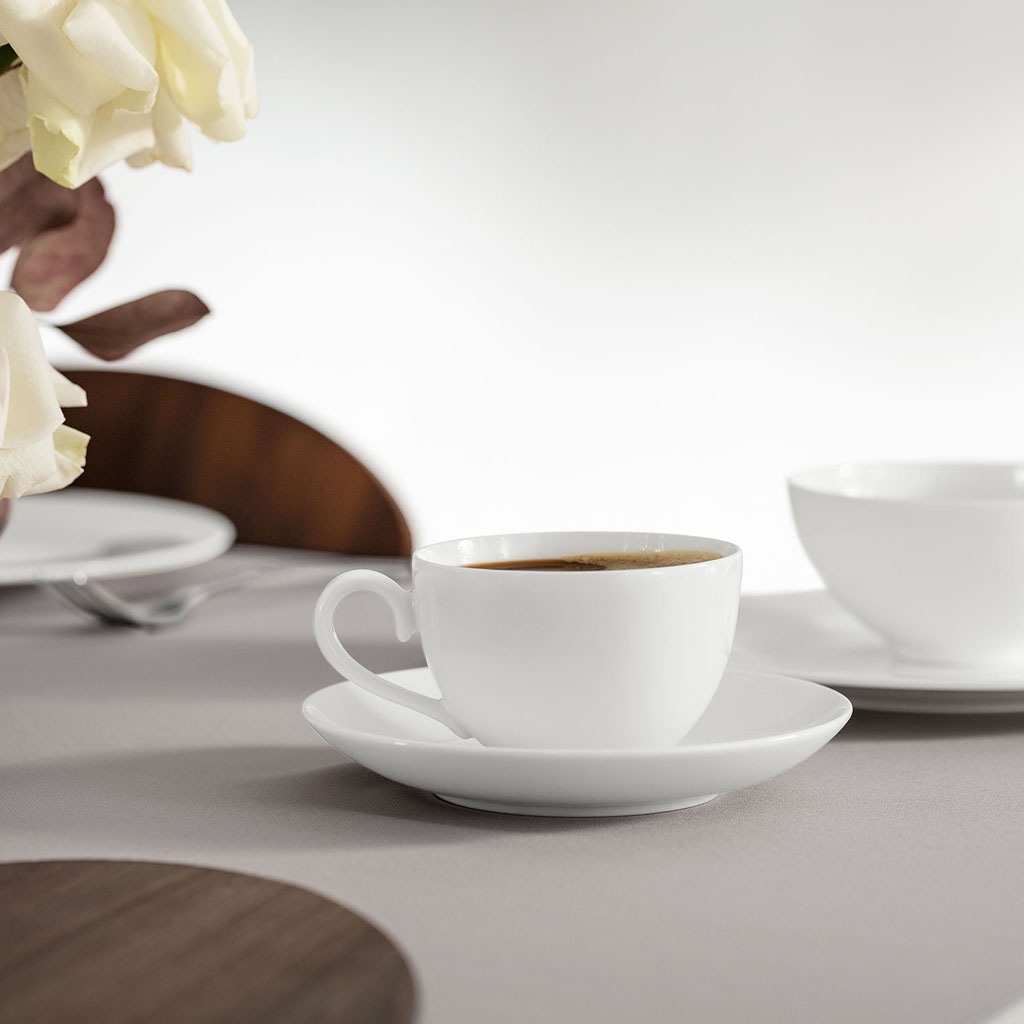 Villeroy & Boch Kaffeeservice »Geschirr-Set, Service Royal«, (Set, 18 tlg.), edel und elegant, 18 Teile, für 6 Personen