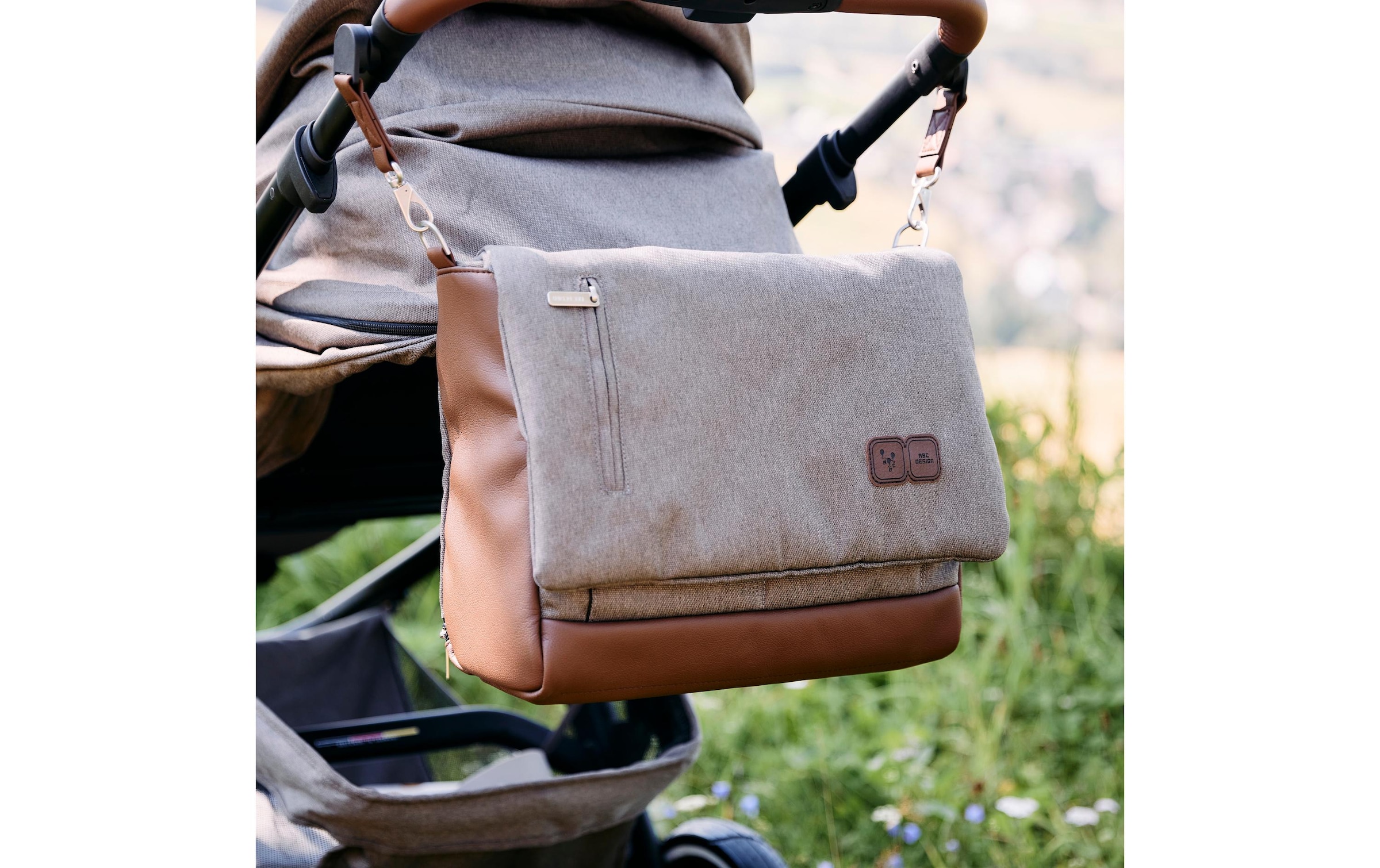 ABC Design Wickeltasche »Design Wickeltasche Urban Natur«