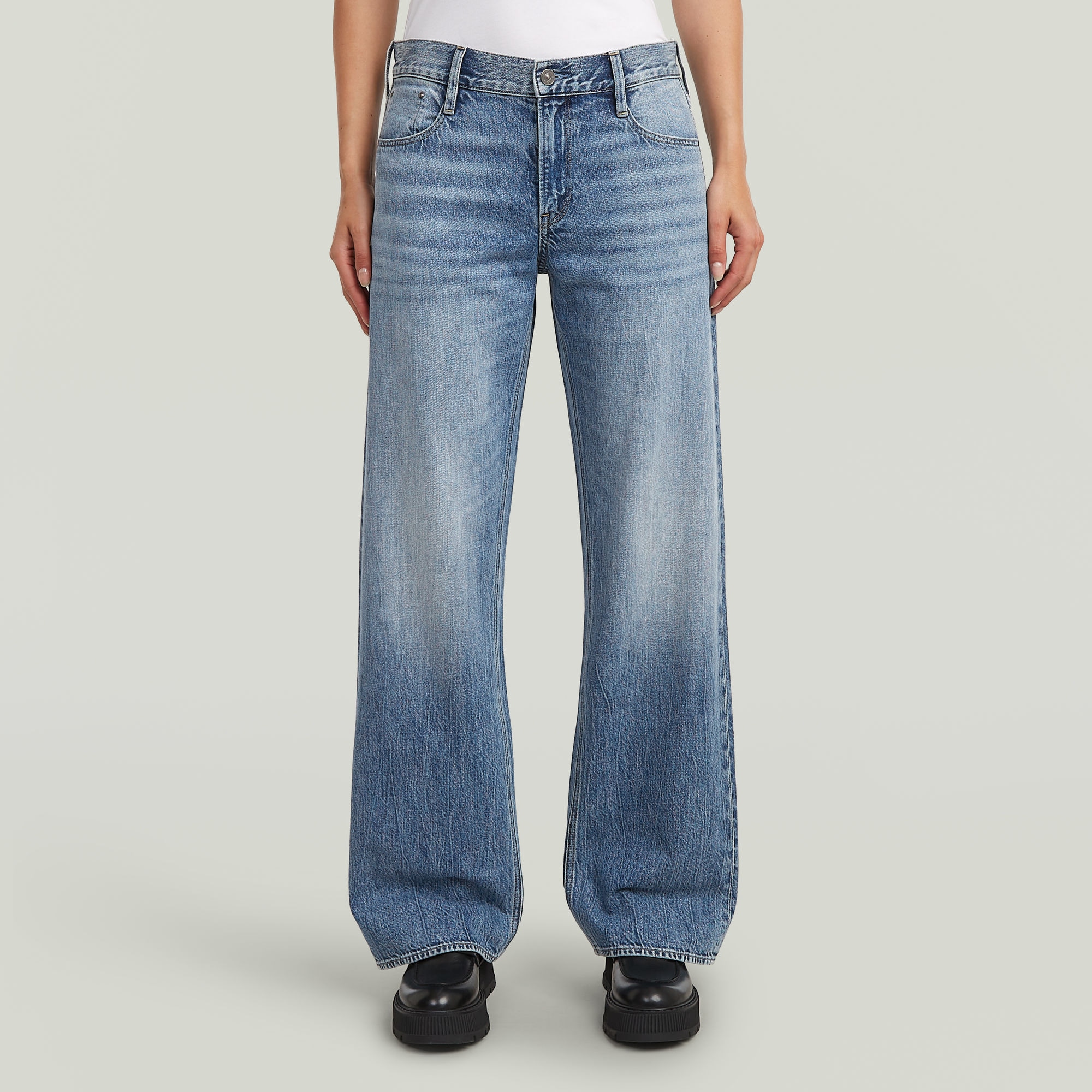 G-STAR Loose-fit-Jeans »Judee Loose Wmn« mit innenliegender Münztasche