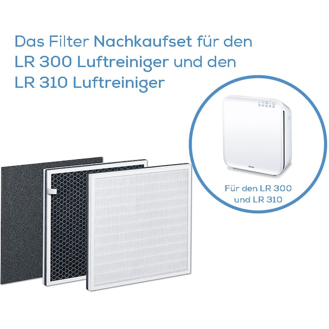 ❤ BEURER Ersatzfilter, (Set, 2 tlg.), Filter Nachkaufset ordern im  Jelmoli-Online Shop