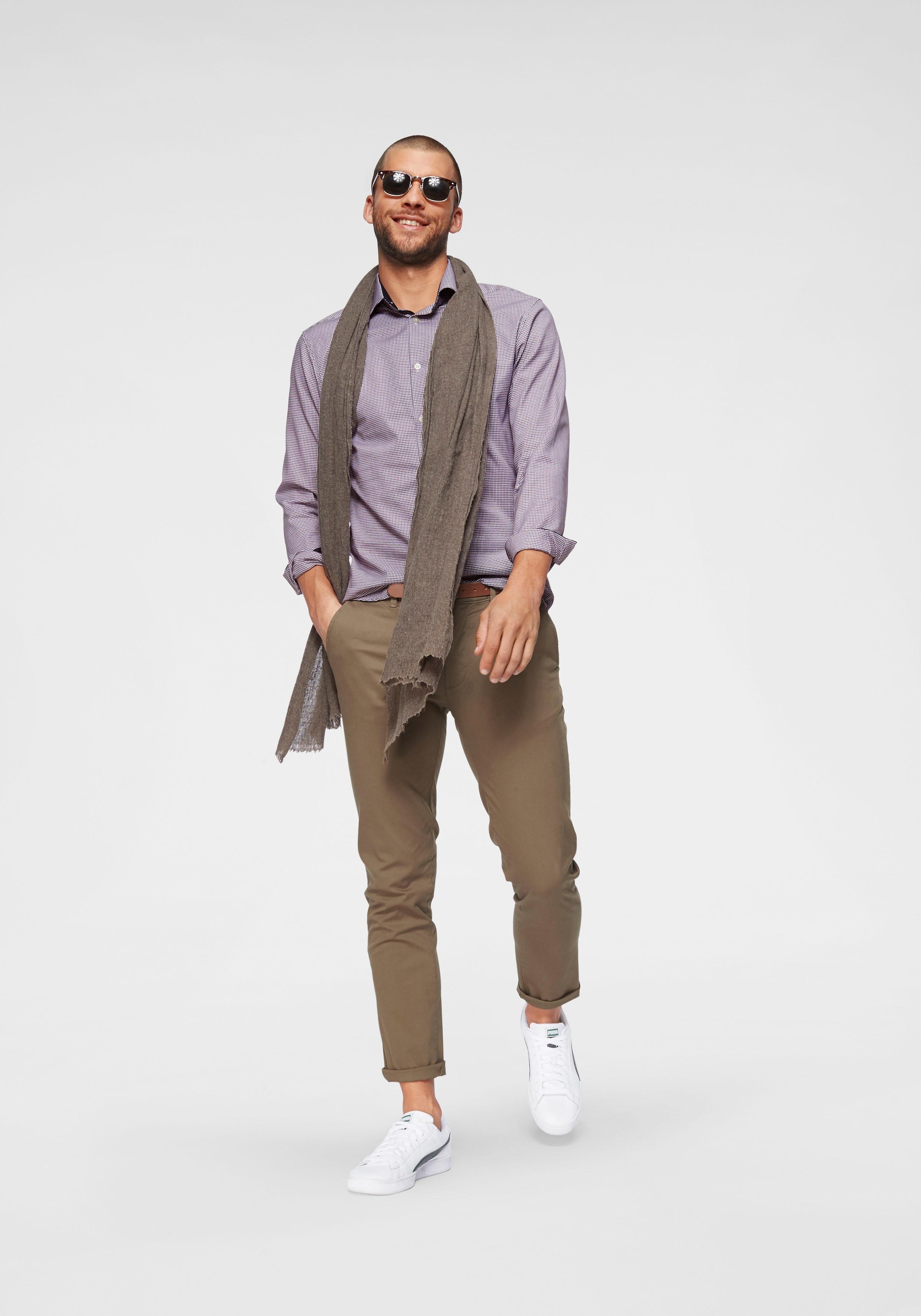 SELECTED HOMME Langarmhemd »SLHSLIMNEW-MARK SHIRT LS NOOS«