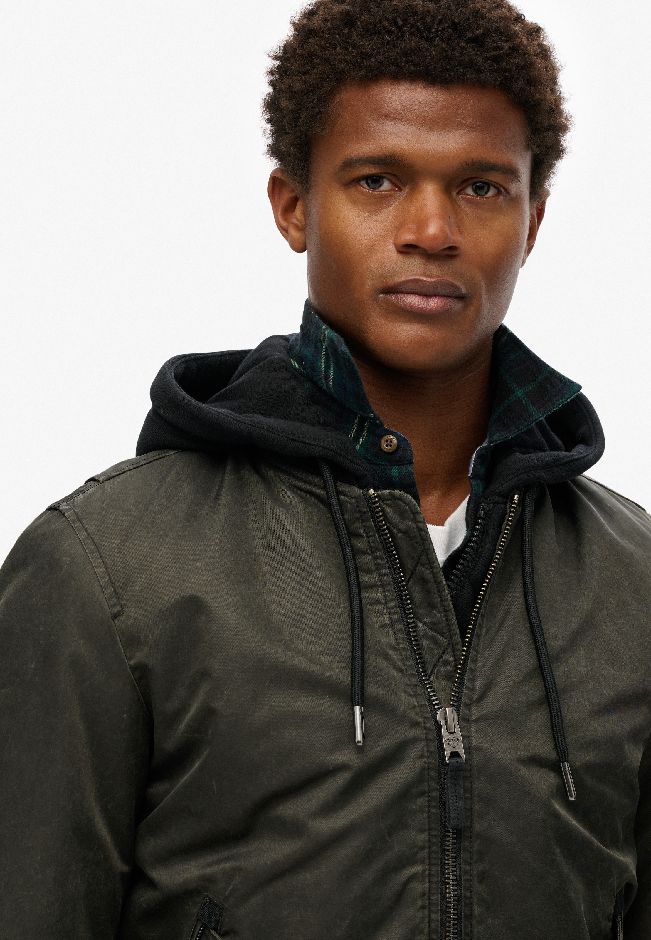 Superdry Parka »MILITARY MA1 BOMBER JACKET«, ohne Kapuze