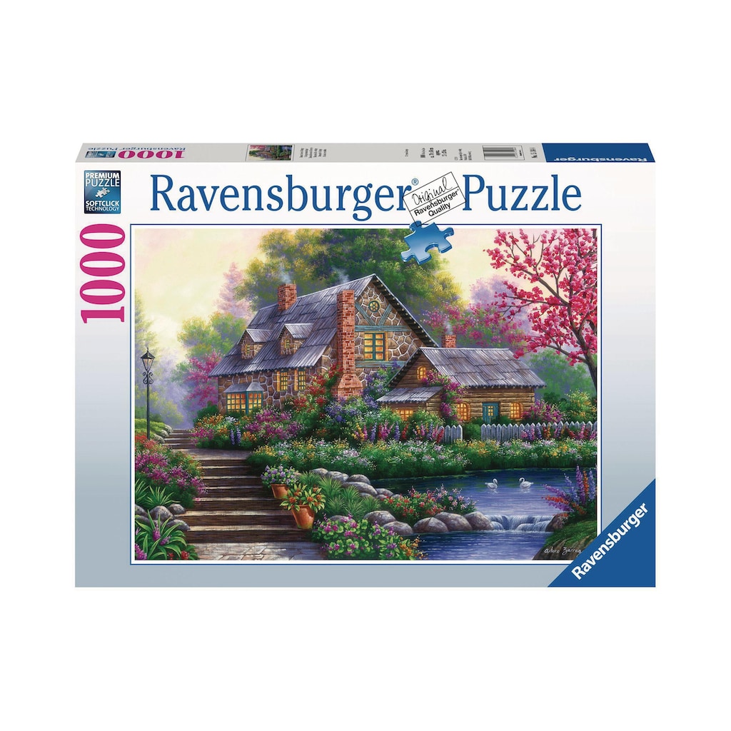 Ravensburger Puzzle »Romantisches Cottage«