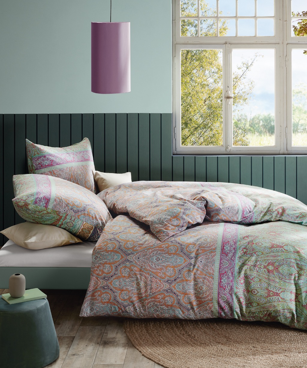 fleuresse Bettwäsche »Modern Classic 4128, Mako-Satin«