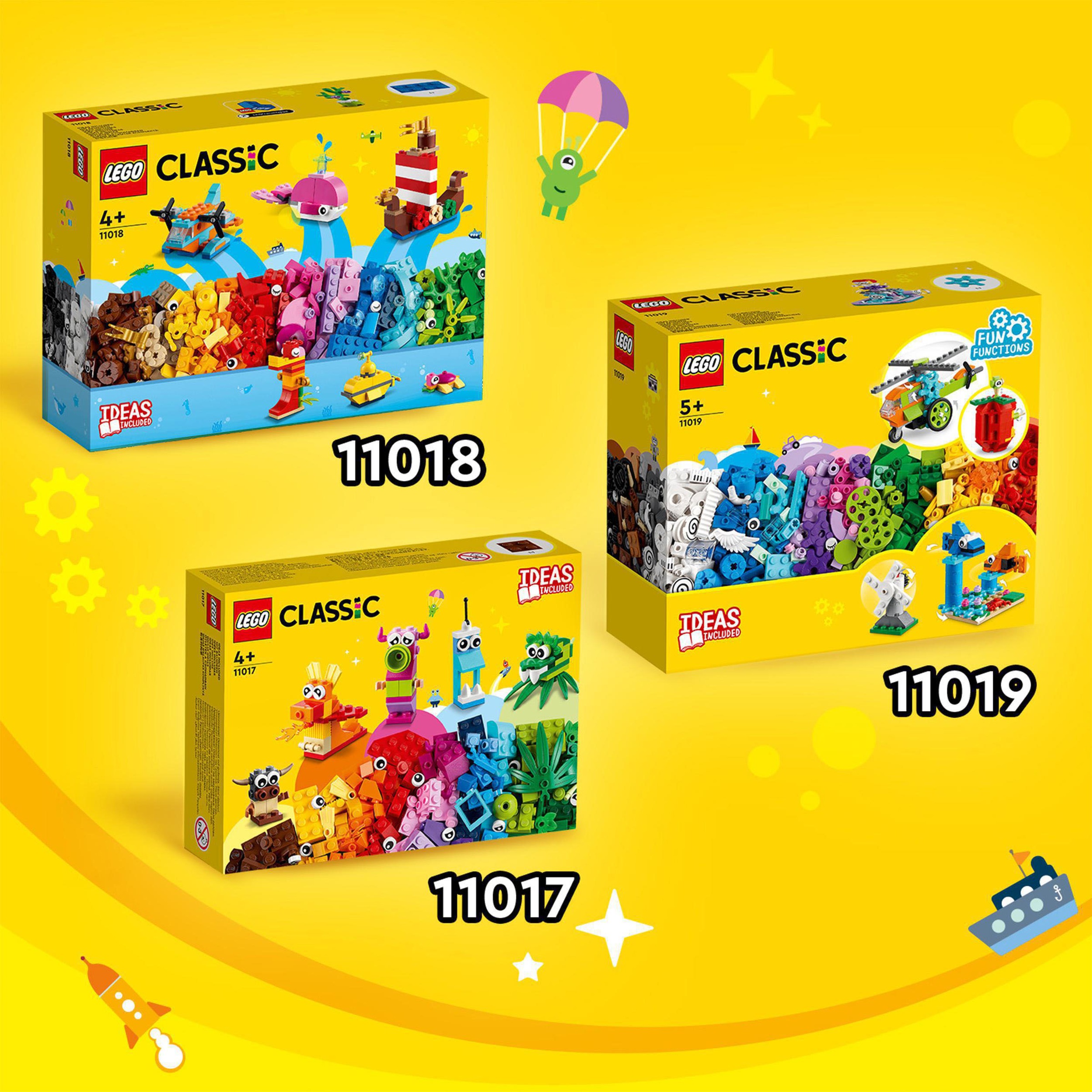 LEGO® Konstruktionsspielsteine »Kreativer Meeresspass (11018), LEGO® Classic«, (333 St.), Made in Europe