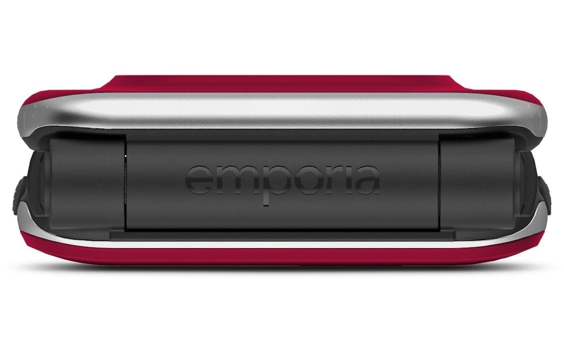 Emporia Seniorenhandy »JOY LTE V228«, Rot, 7,08 cm/2,8 Zoll, 18 GB Speicherplatz, 2 MP Kamera