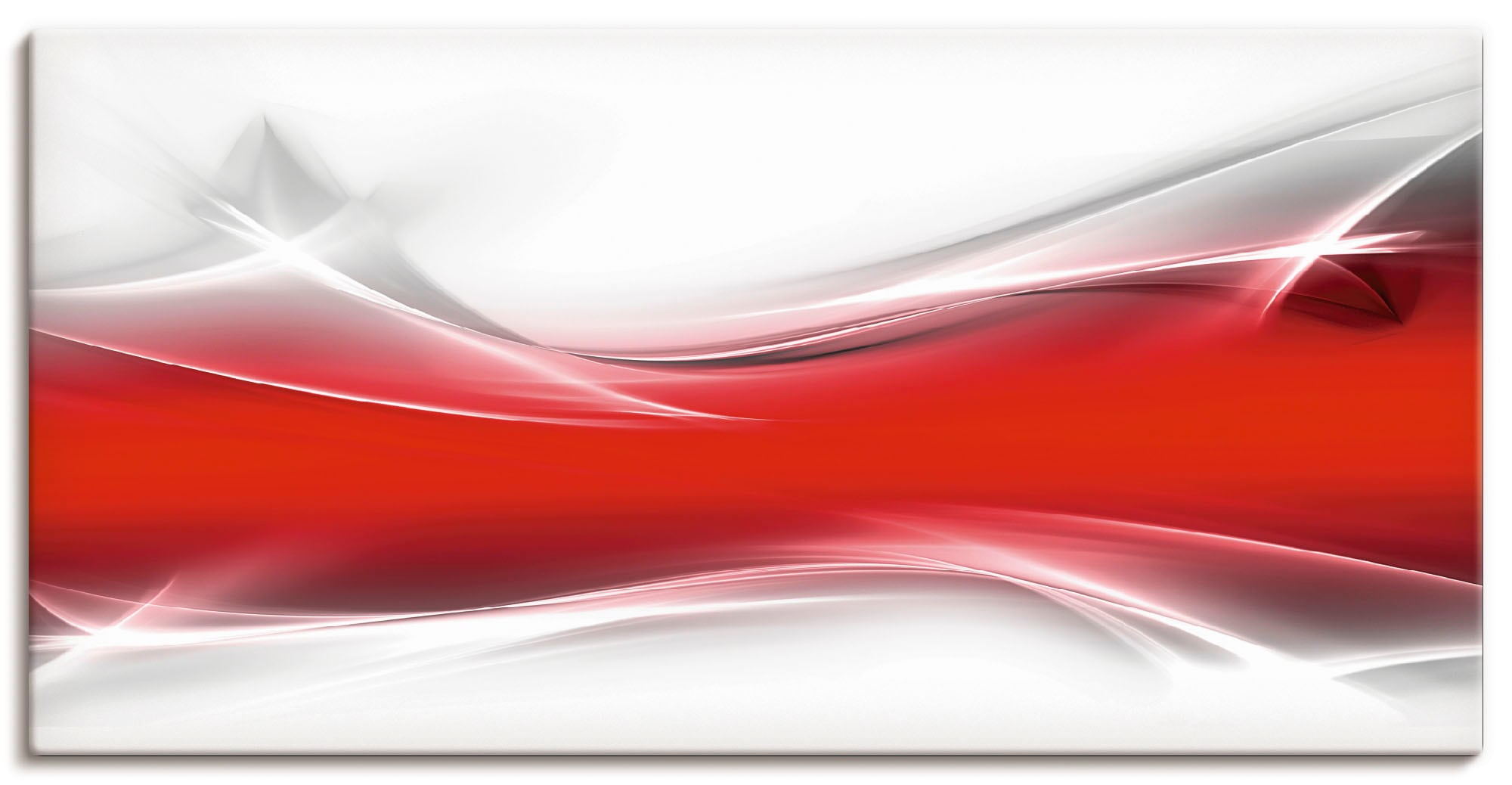 Artland Leinwandbild "Kreatives Element" Gegenstandslos 1 Stk. tlg. auf Holzrahmen gespannt