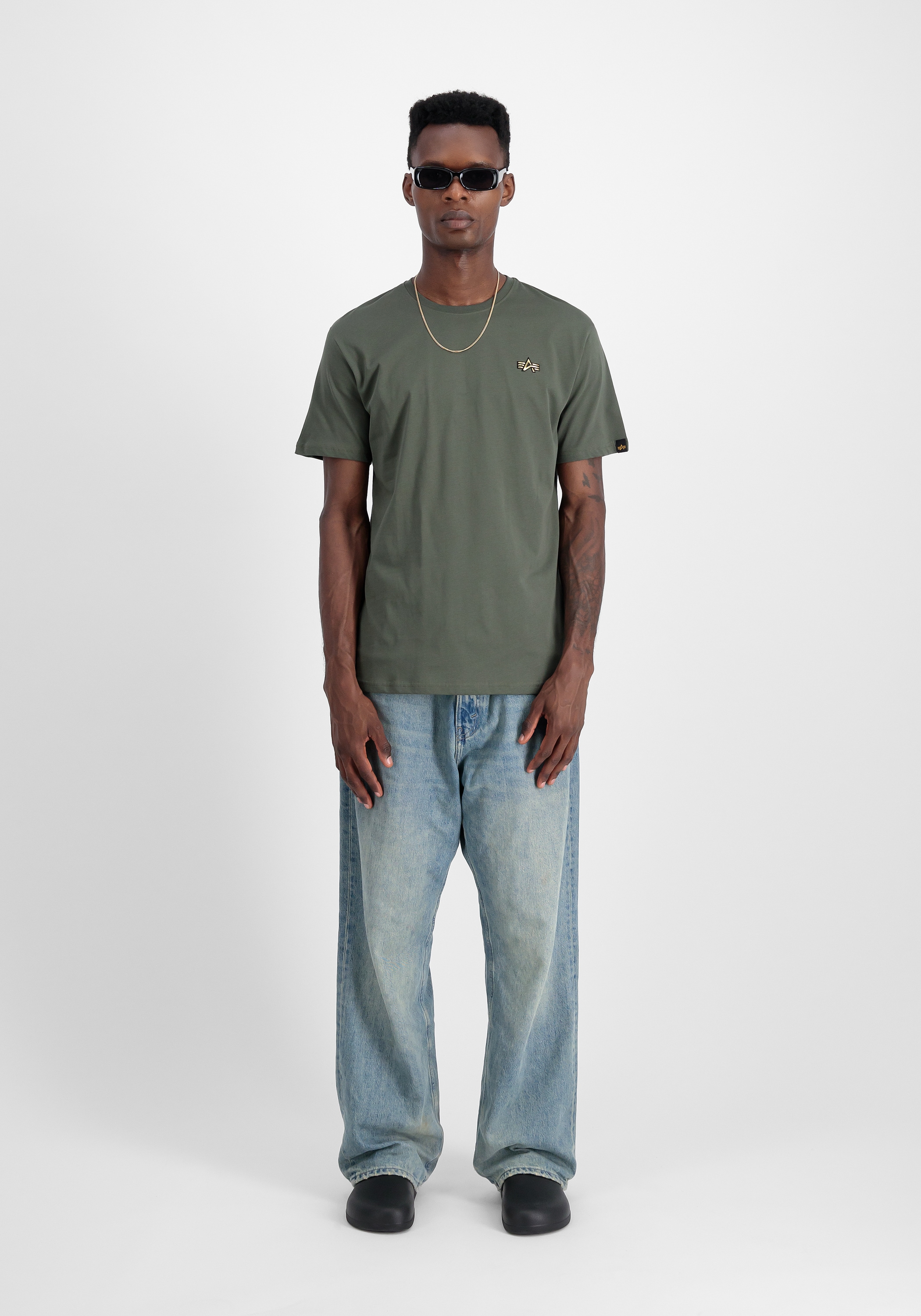 Alpha Industries T-Shirt »Alpha Industries Men - T-Shirts 3D Small Logo T«
