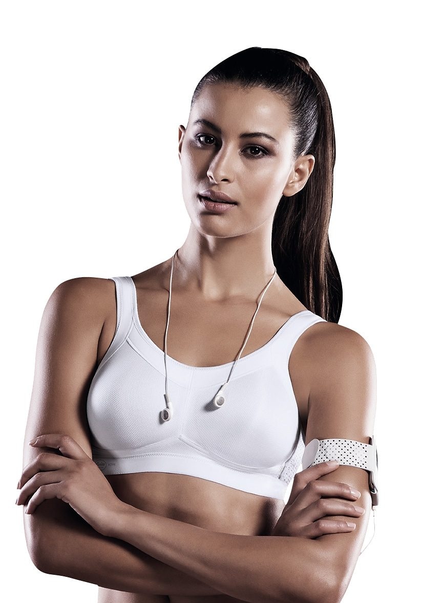 Venice Beach High support sports bra - weiß/white - Zalando.de