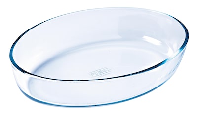 Auflaufform »Pyrex 25 x 17 cm Oval, Transparent«, Glas, (1 St.)