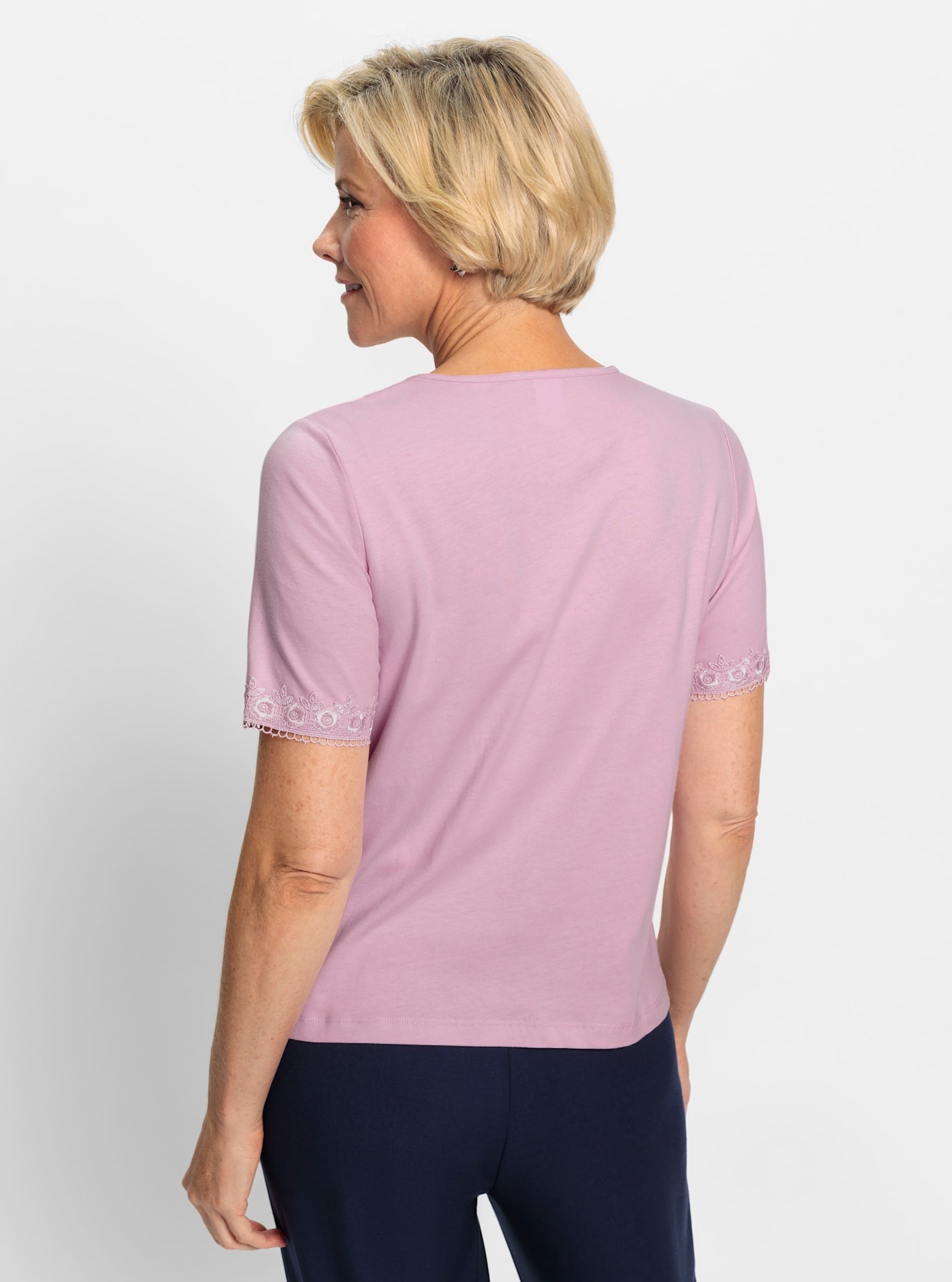 Classic Spitzenshirt »Shirt«, (1 tlg.)