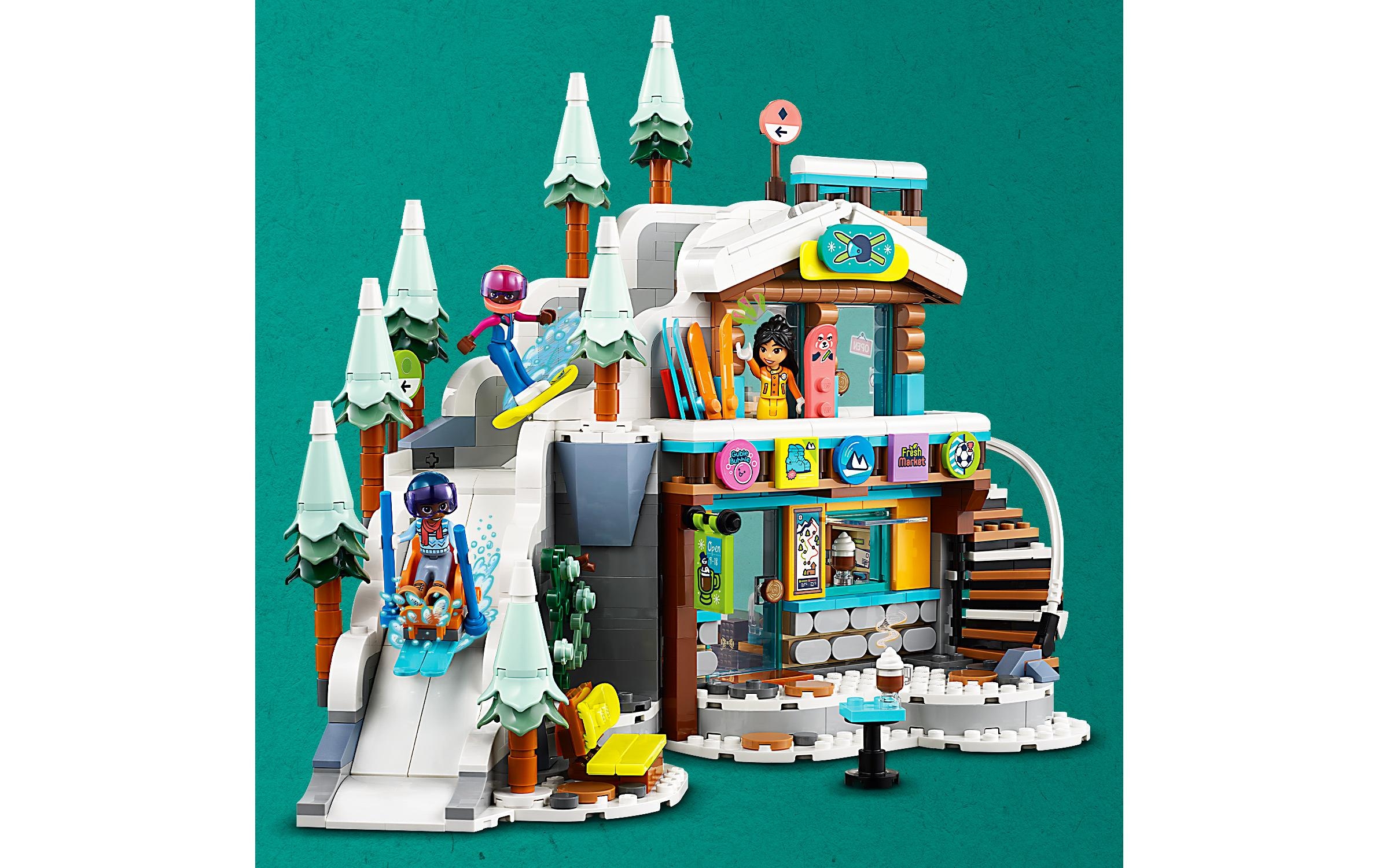 LEGO® Spielbausteine »Skipiste und Café 417«, (980 St.)