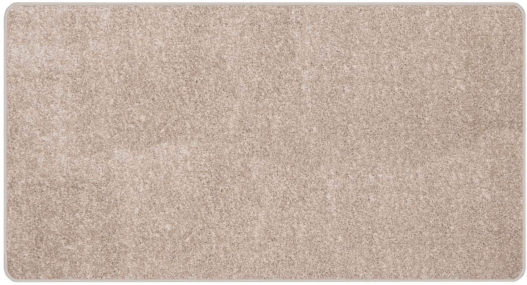 Primaflor-Ideen in Textil Teppich »Teppich MUMBAI«, rechteckig, 13 mm Höhe, weicher Kurzflor, Uni Farben, ideal im Wohnzimmer & Schlafzimmer