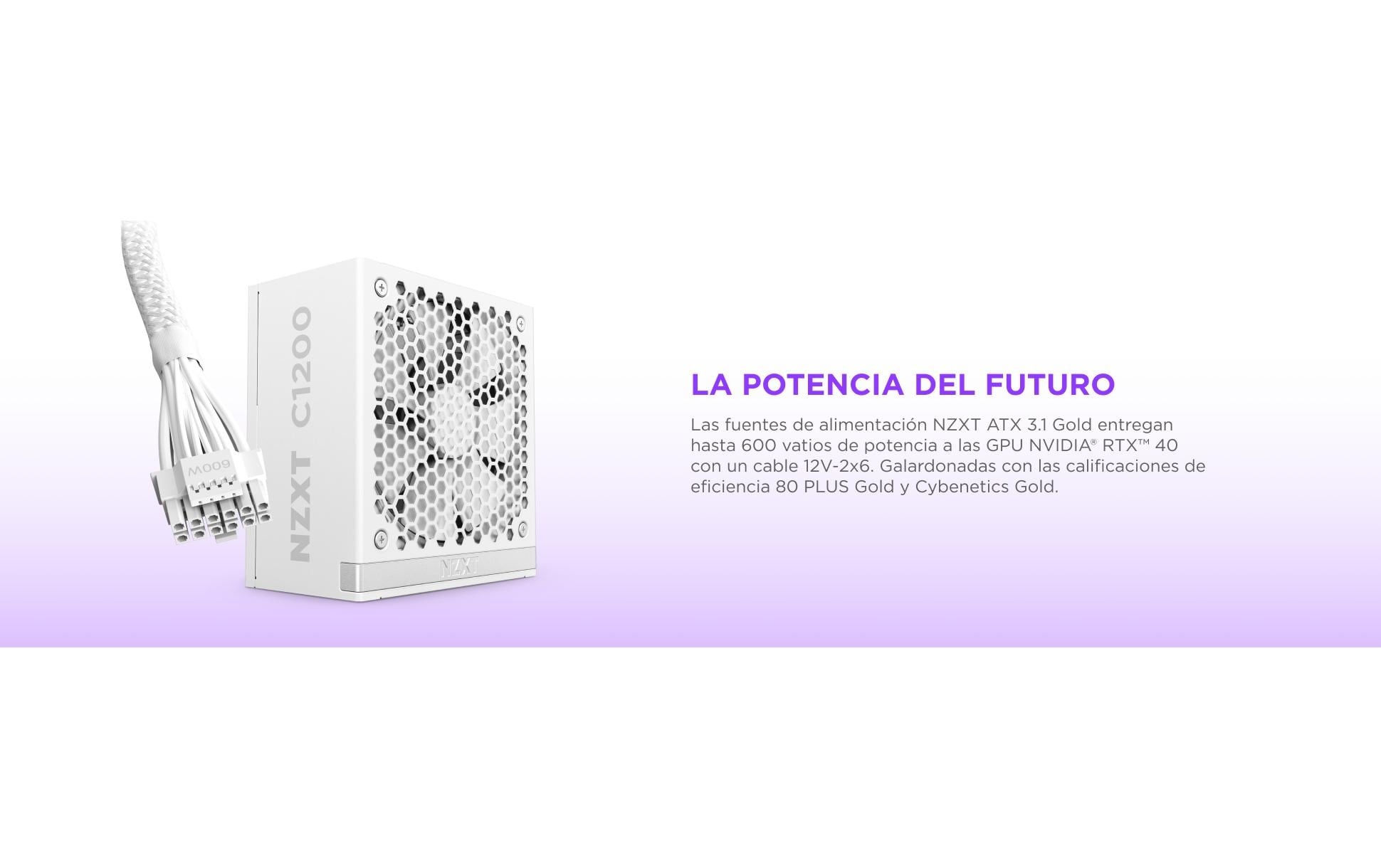 NZXT Netzteil »C1200 Goldfarben 1200 W«