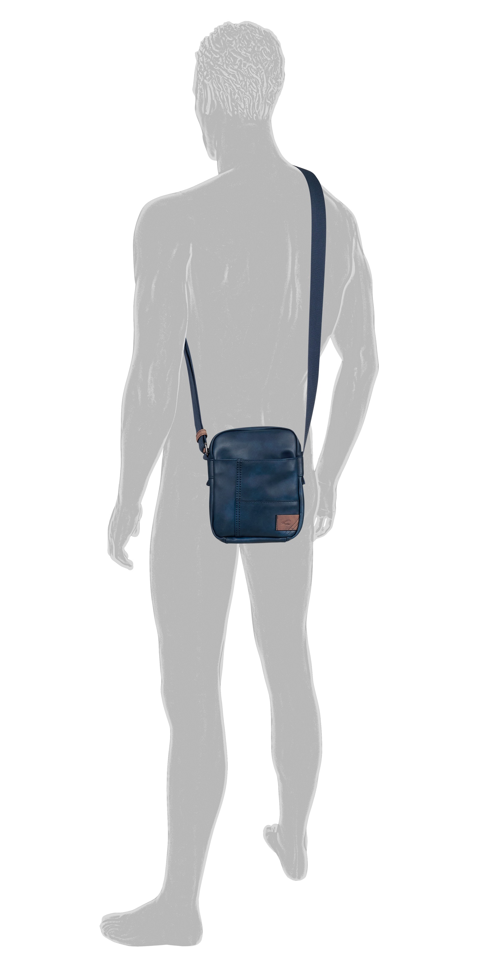 Camel Active LAOS Cross Bag S 439 Dunkelblau