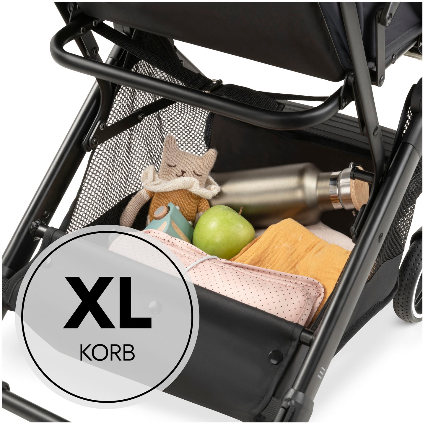 Hauck Kinder-Buggy »Travel N Care Plus, black«, 22 kg