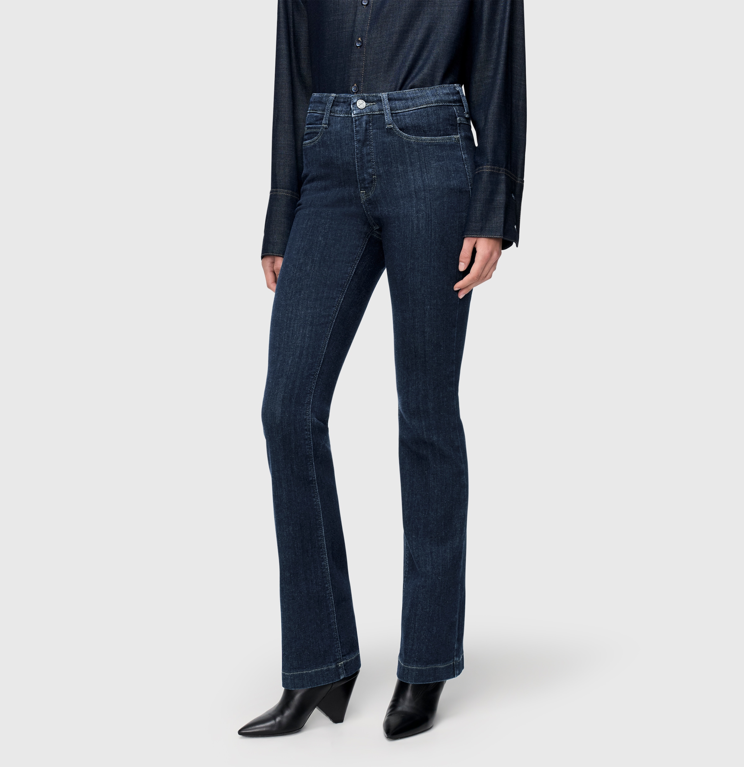 MAC Bootcut-Jeans »Dream-Boot« Gerade geschnitten mit leicht ausgestelltem Bein