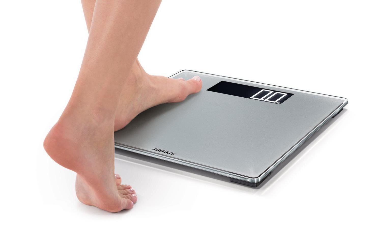 Soehnle Personenwaage »Style Sense Comfort 600 Silberfarben«