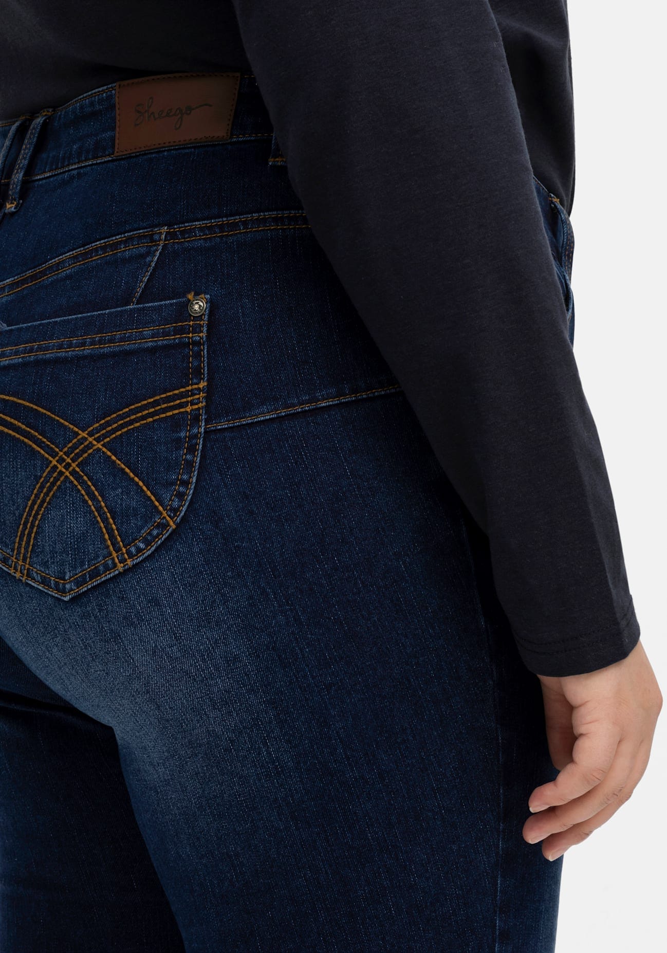 Sheego Bequeme Jeans, (1 tlg.)