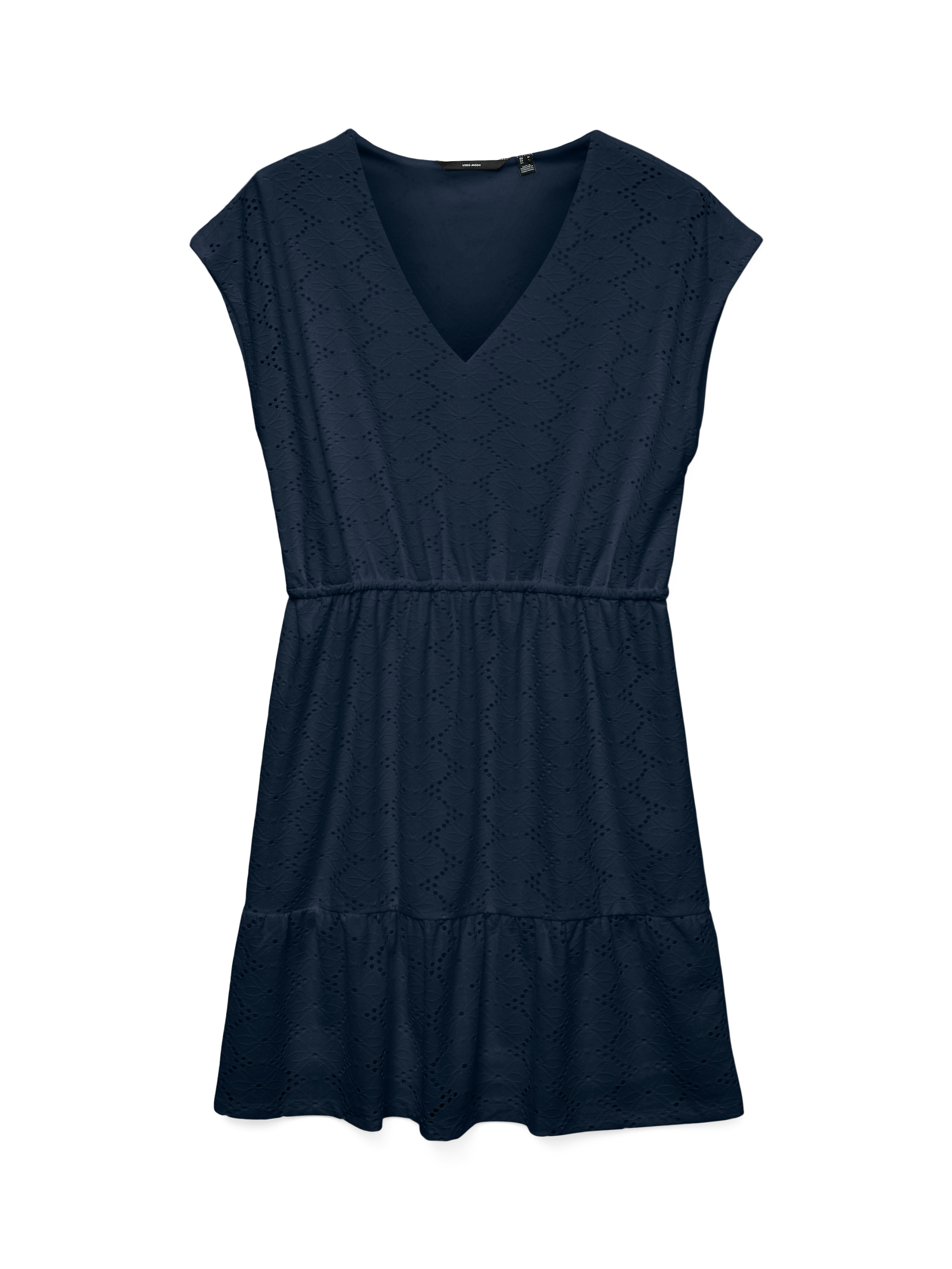 Vero Moda Minikleid »VMKIM CS V-NECK SHORT DRESS JRS GA«