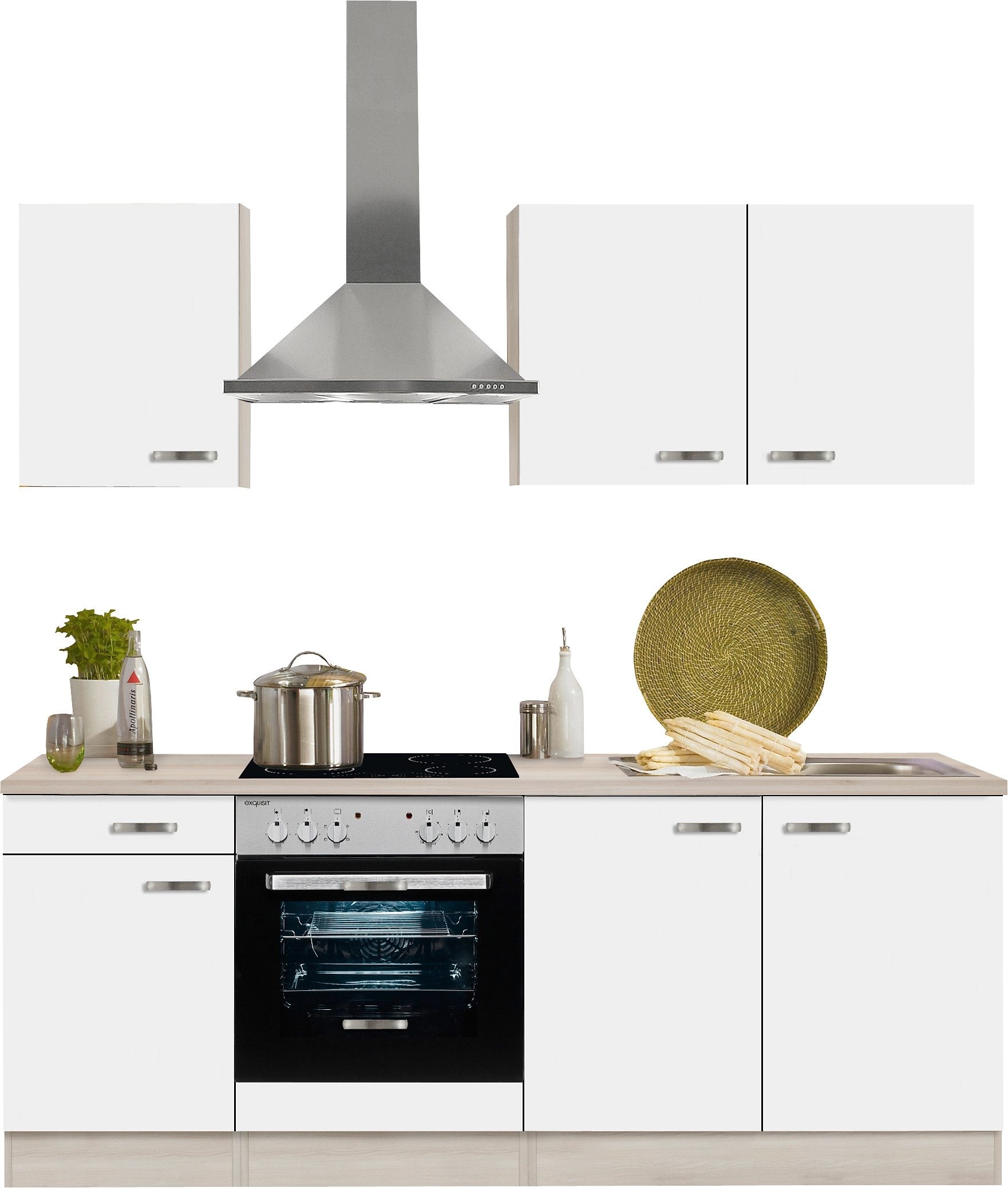 ❤ OPTIFIT Küchenzeile »Faro«, ohne E-Geräte, Breite 210 cm kaufen im  Jelmoli-Online Shop