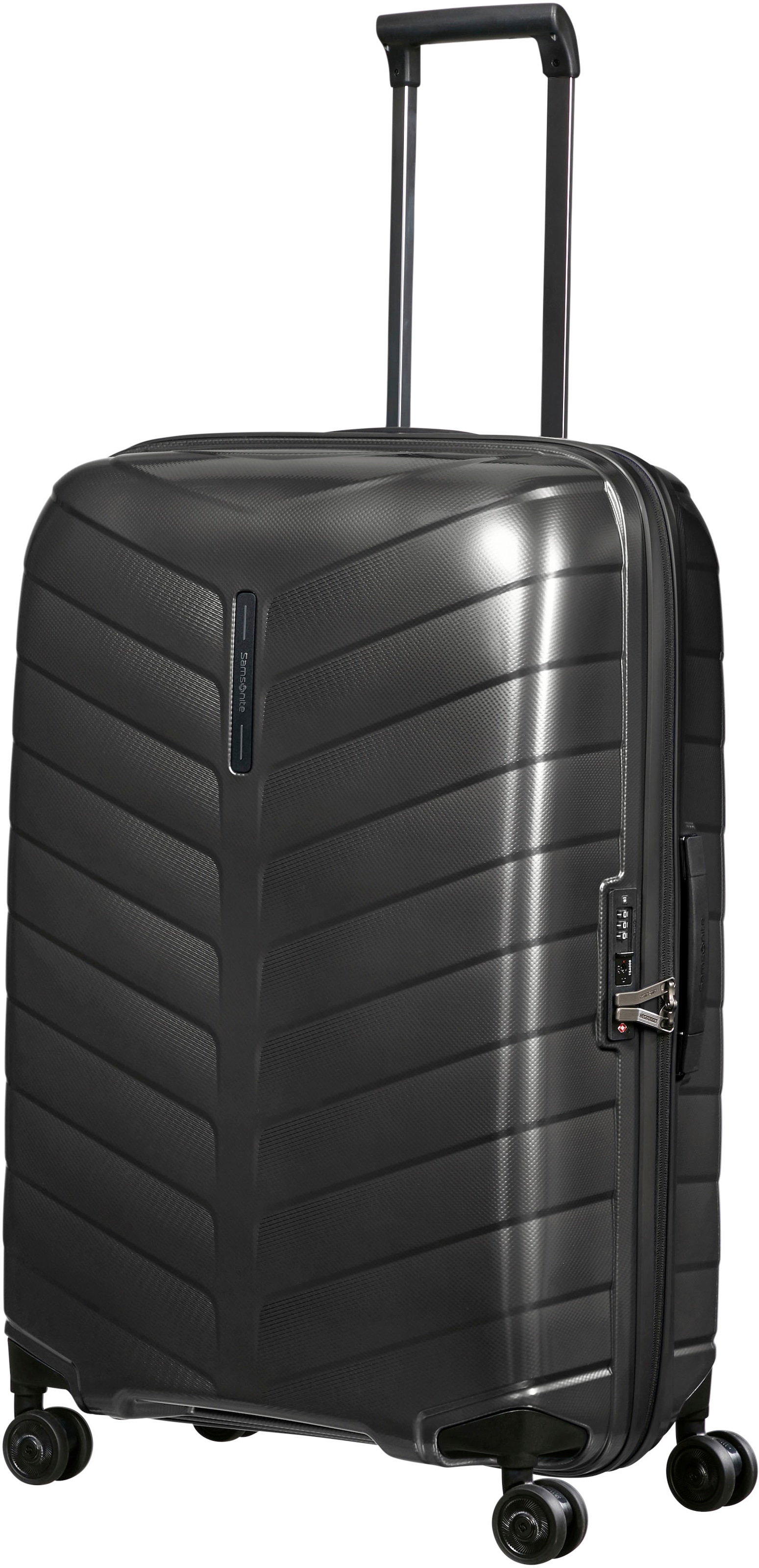 Samsonite Hartschalen-Trolley »ATTRIX, verschiedene Grössen und Farben«, 4 Rollen, Hartschalen-Koffer Reisegepäck TSA-Schloss Volumenerweiterung bei S