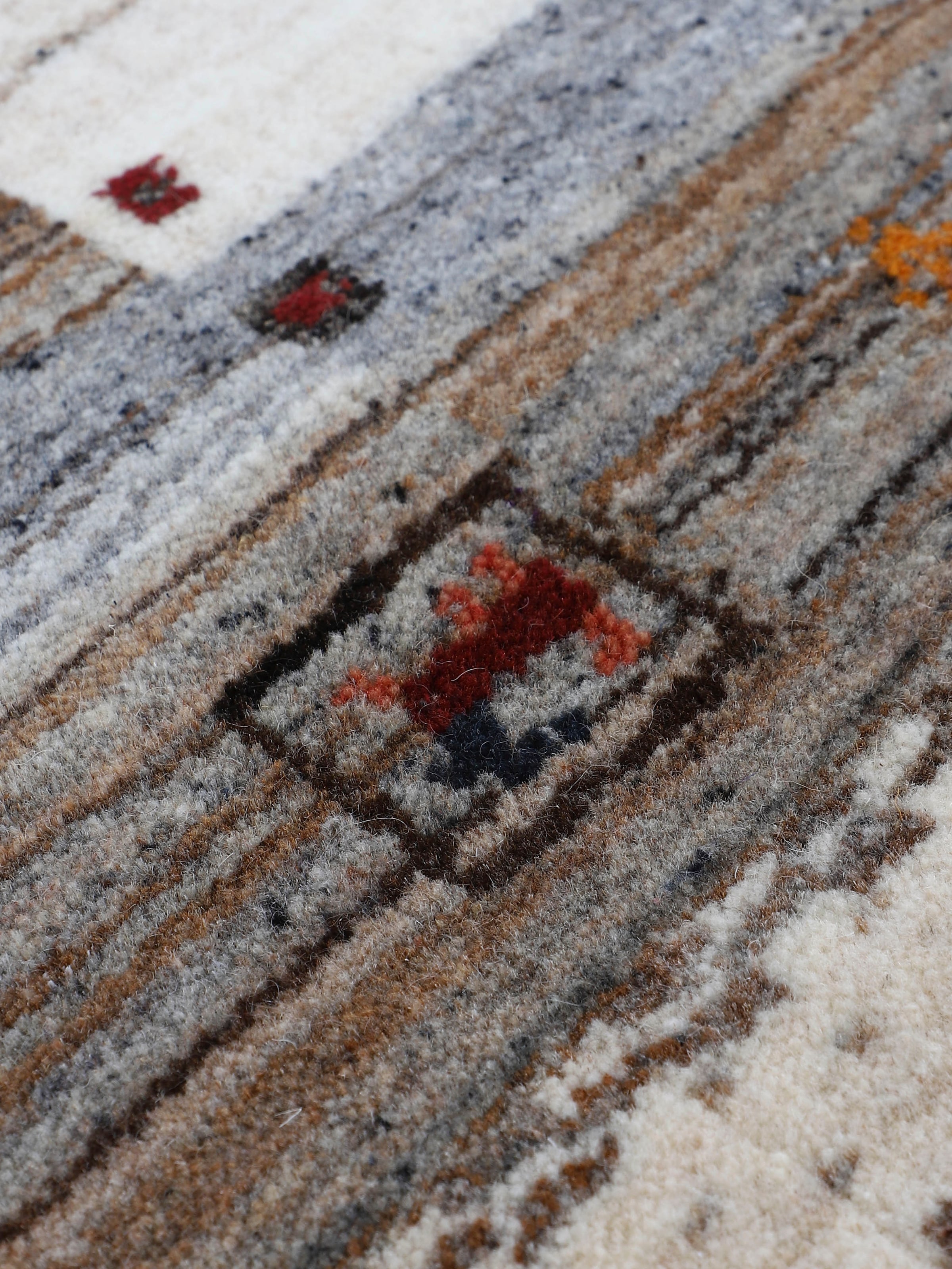 carpetfine Wollteppich »Gabbeh Vida«, rechteckig, 15 mm Höhe, reine Wolle, weicher Flor, auch als Läufer erhältlich