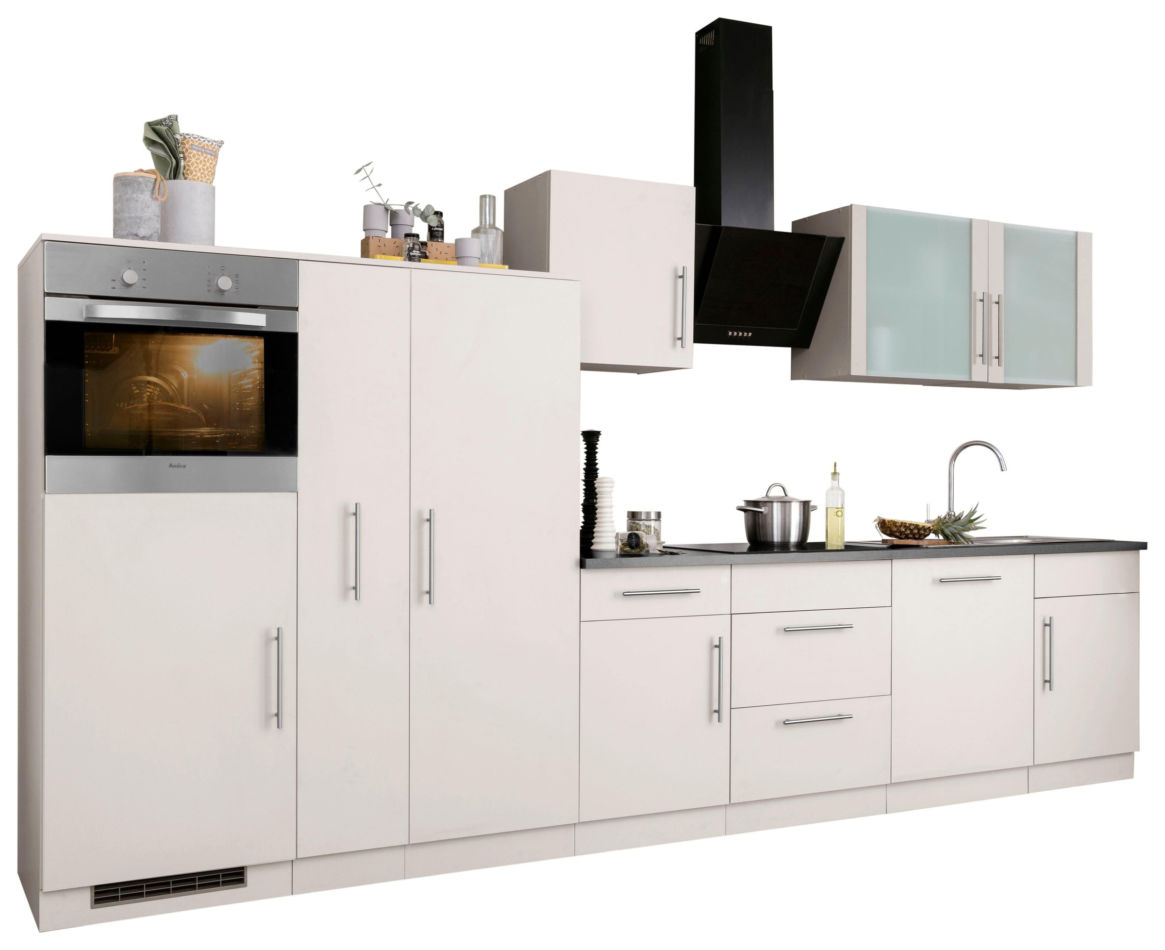 ❤ wiho Küchen entdecken ohne E-Geräte, im Jelmoli-Online Küchenzeile 360 Breite cm »Cali«, Shop