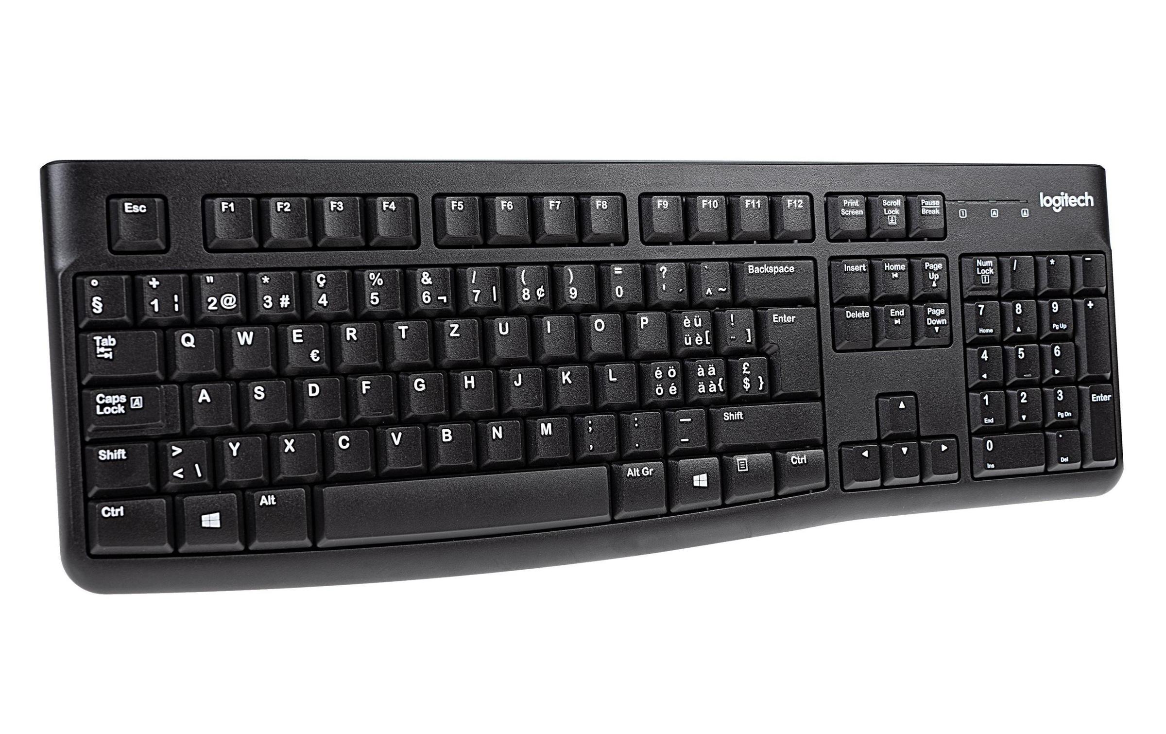 Logitech PC-Tastatur »MK120«, (Ziffernblock)